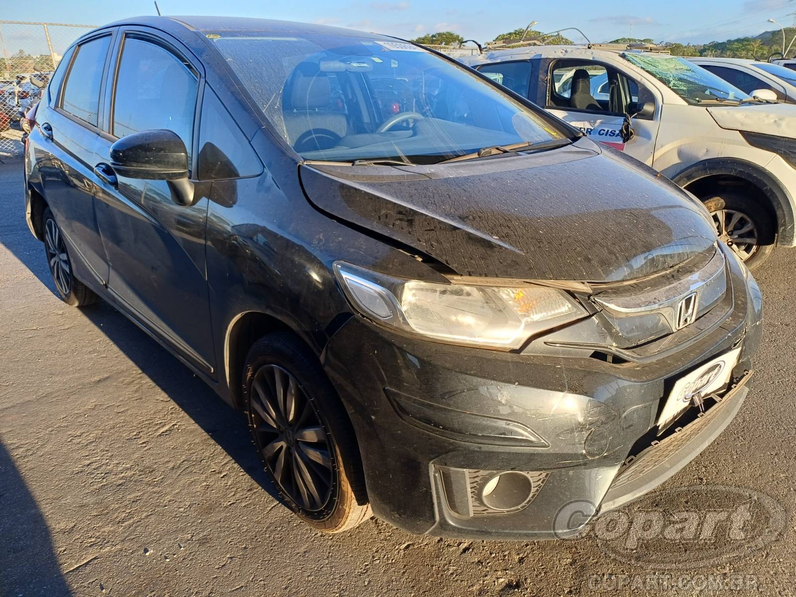 Veículo Honda Fit 2014 HONDA FIT EX 1.5 16V i-VTEC FLEXIVEL ALCOOL/GASOLINA 2015 em leilão