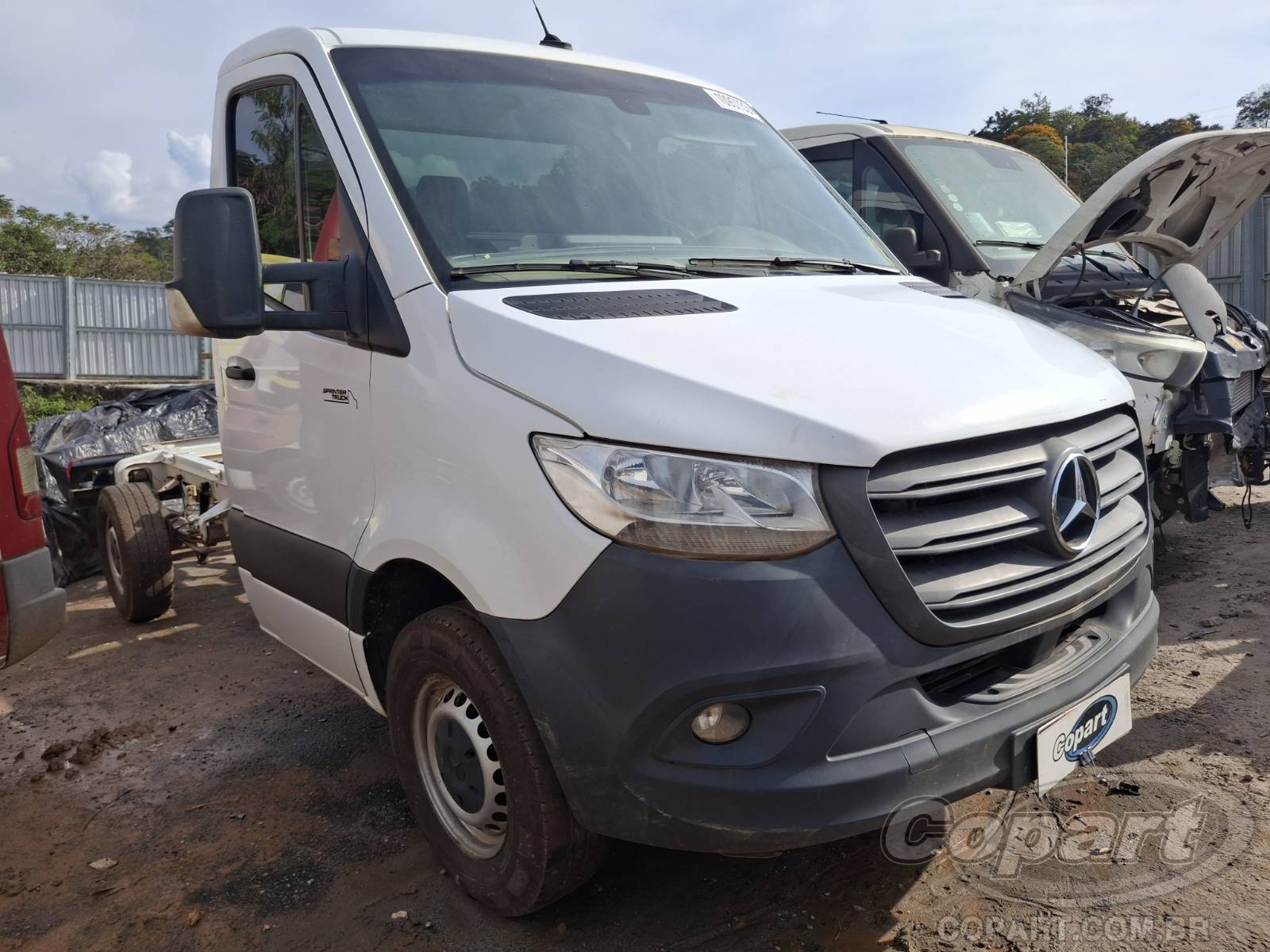 Veículo MERCEDES-BENZ Sprinter Mercedes-Benz Sprinter Chassi 2.2 Biturbo Diesel 2022 em leilão