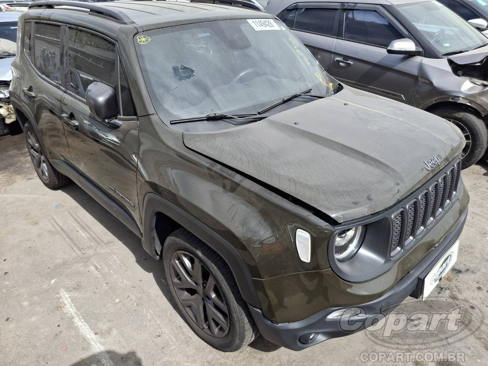 Veículo Fiat Renegade Jeep Renegade Longitude 1.8 16V E.TorQ Evo 2021 Colisão 2021 em leilão