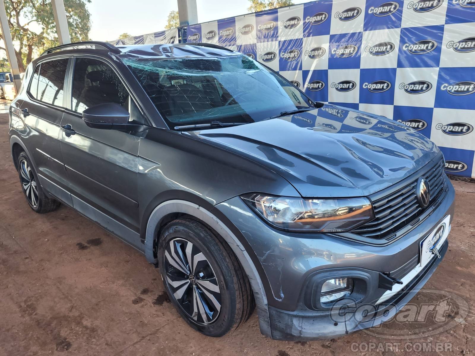 Volkswagen T-cross 2022 em leilão — MS