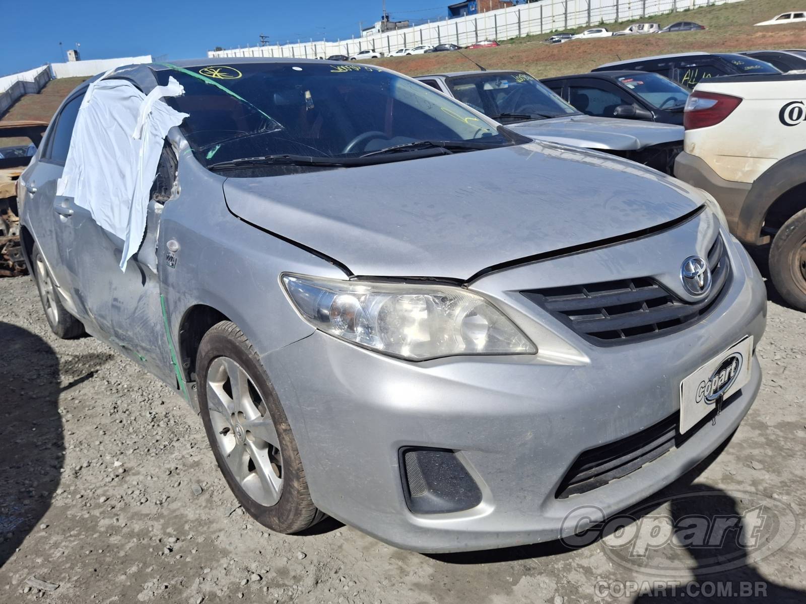 Veículo Toyota Corolla TOYOTA COROLLA GLi 1.8 16V DUAL VVT-i 2011 2012 em leilão