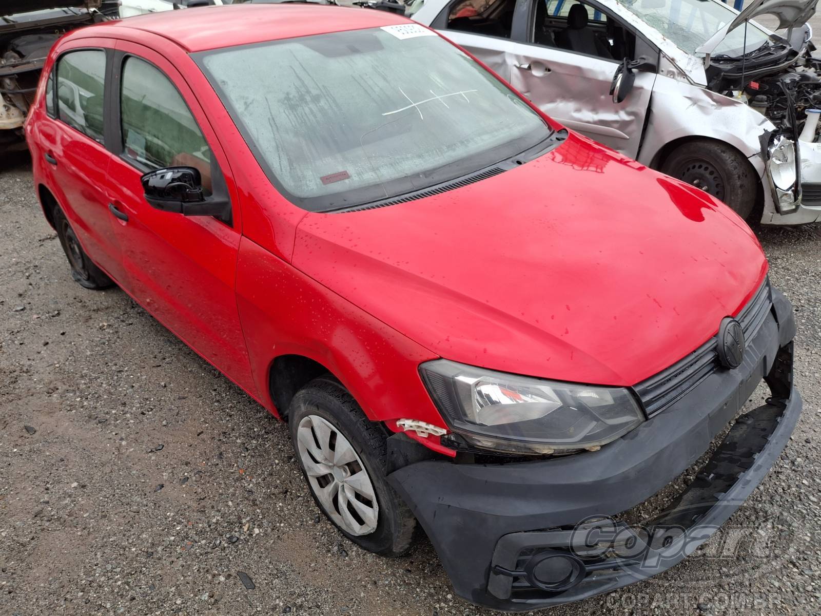 Volkswagen Gol Trendline 1.0 12V MPI 2017 Pequena Monta