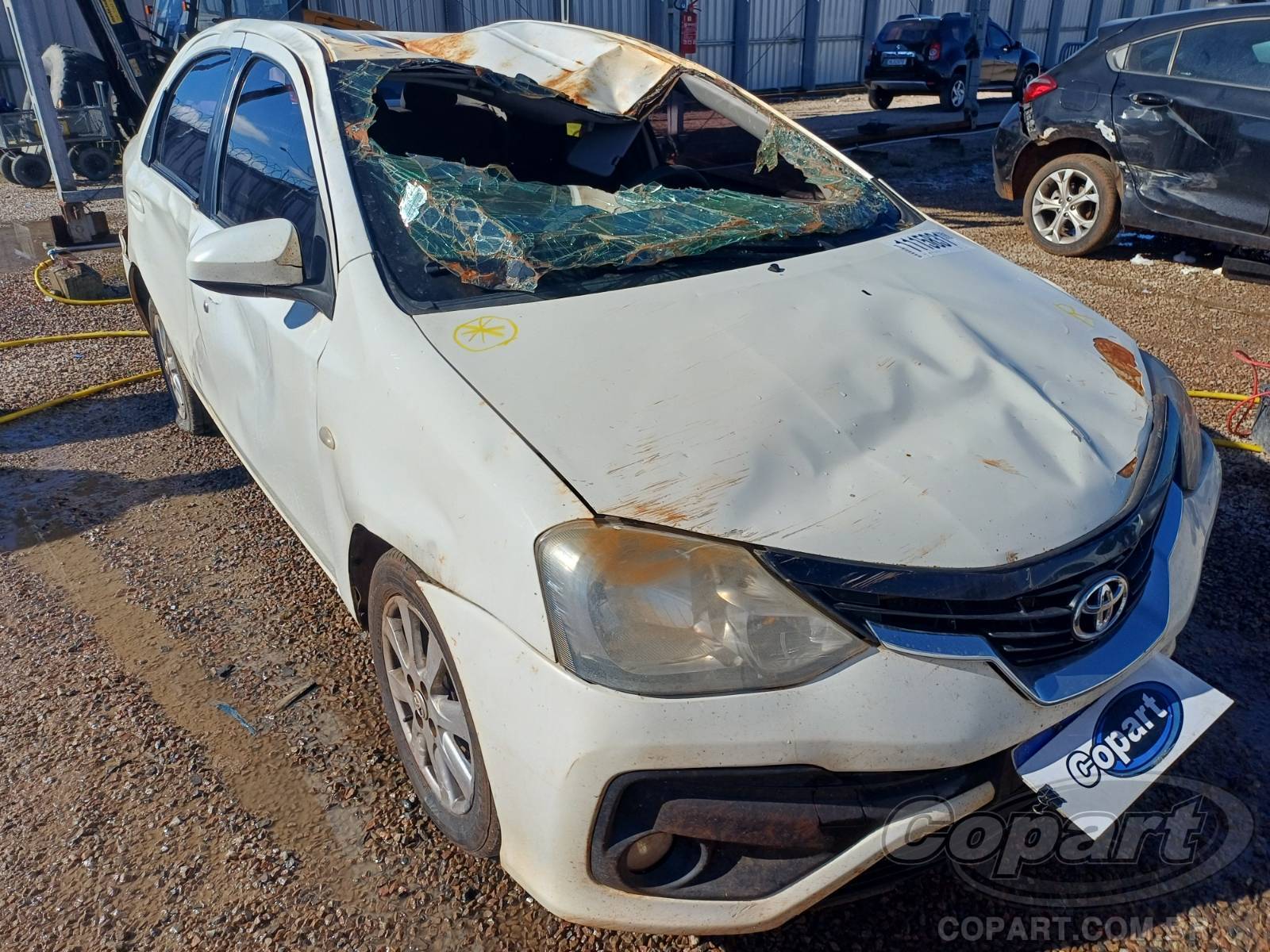 Veículo Toyota ETIOS SEDA Toyota Etios Seda 2017 2017 em leilão