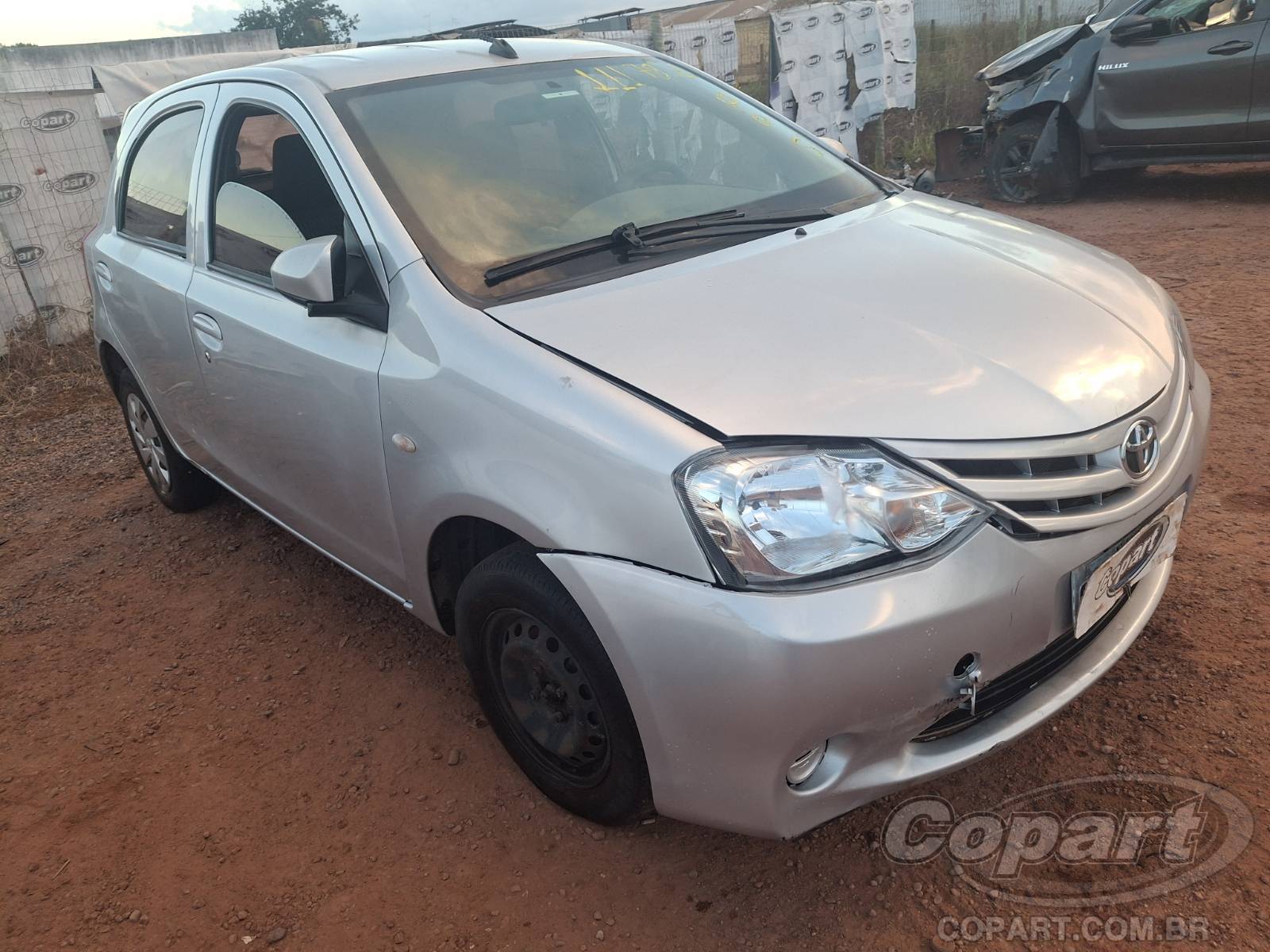 Veículo Toyota Etios Toyota Etios 1.3 16V Dual VVT-i 2017 2017 em leilão