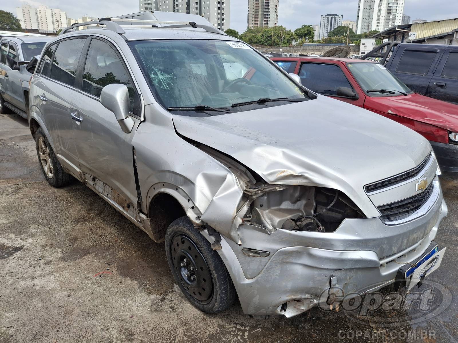 Veículo GM - Chevrolet Captiva Chevrolet Captiva Sport AWD 3.6 V6 2008 Colisão Média Monta 2008 em leilão