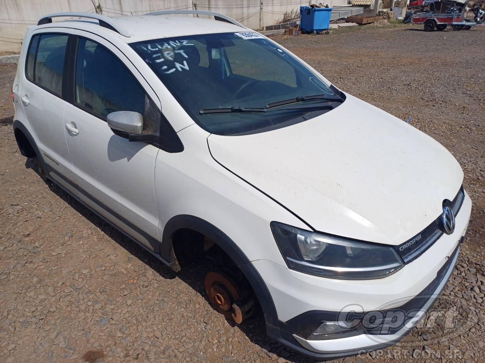 Veículo VW - VolksWagen Fox Volkswagen Fox Crossfox 1.6 16V MSI 2017 Pequena Monta 2017 em leilão