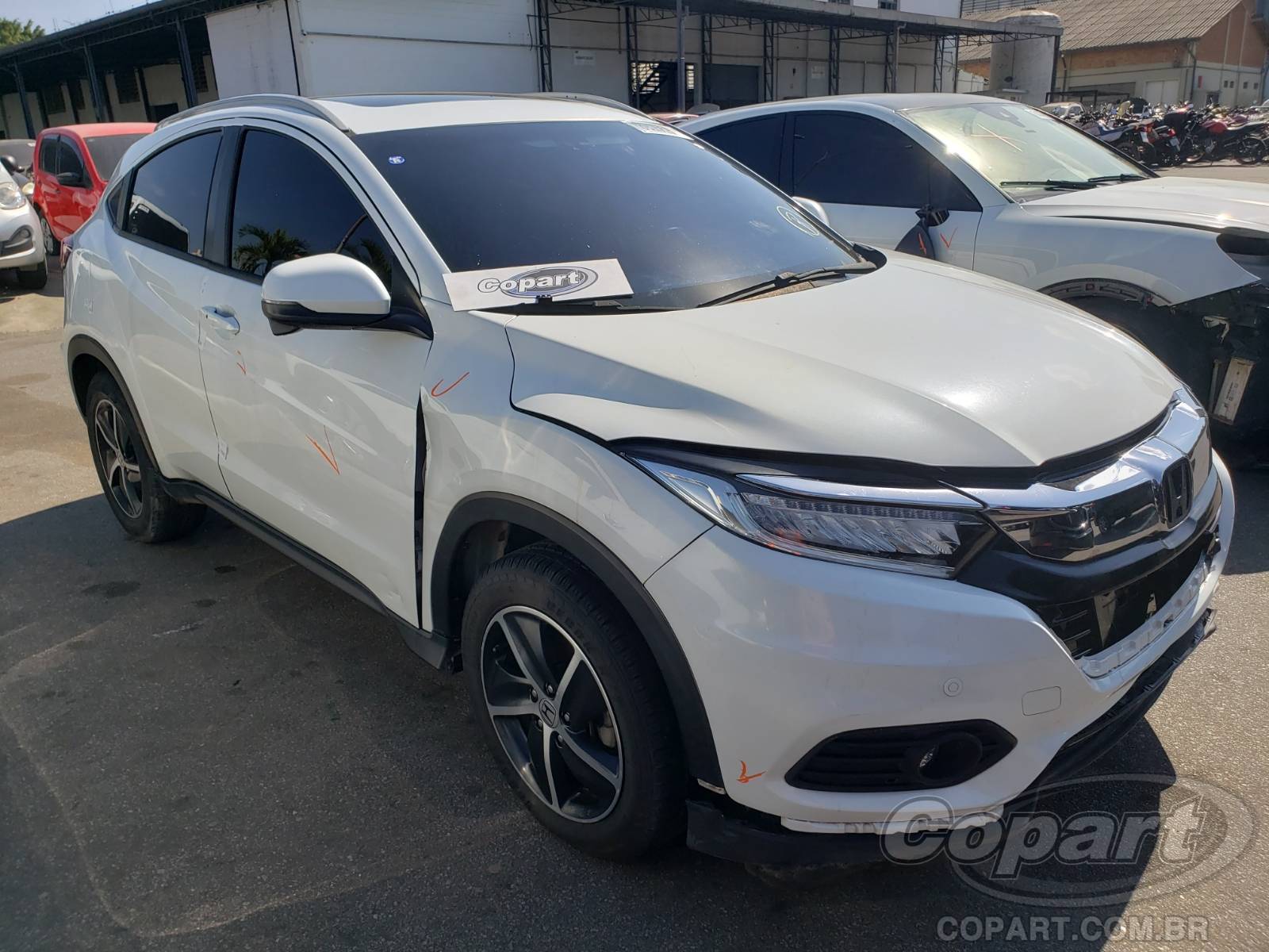 Veículo Honda HR-V HONDA HR-V TOURING 1.5 16V I-VTEC TURBO 2019 Gasolina 2020 em leilão