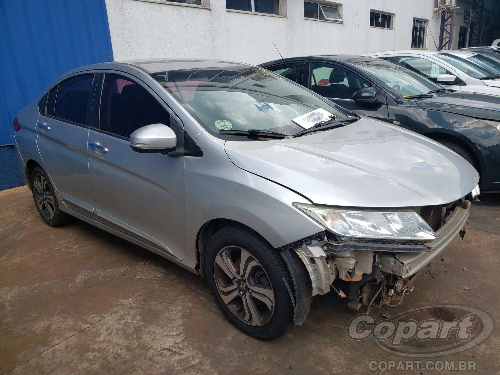 Honda City EX 1.5 16V i-VTEC 2015 Enchente Médio