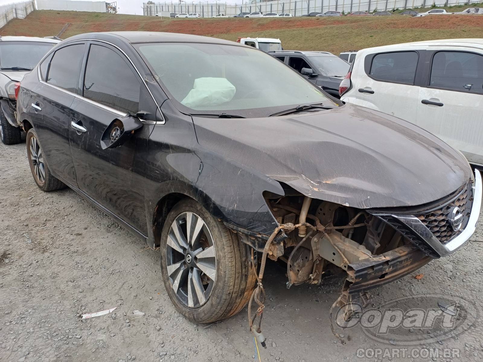 Veículo Nissan Sentra 2017 NISSAN SENTRA SV CVT 2.0 16V FlexStart 2017 em leilão