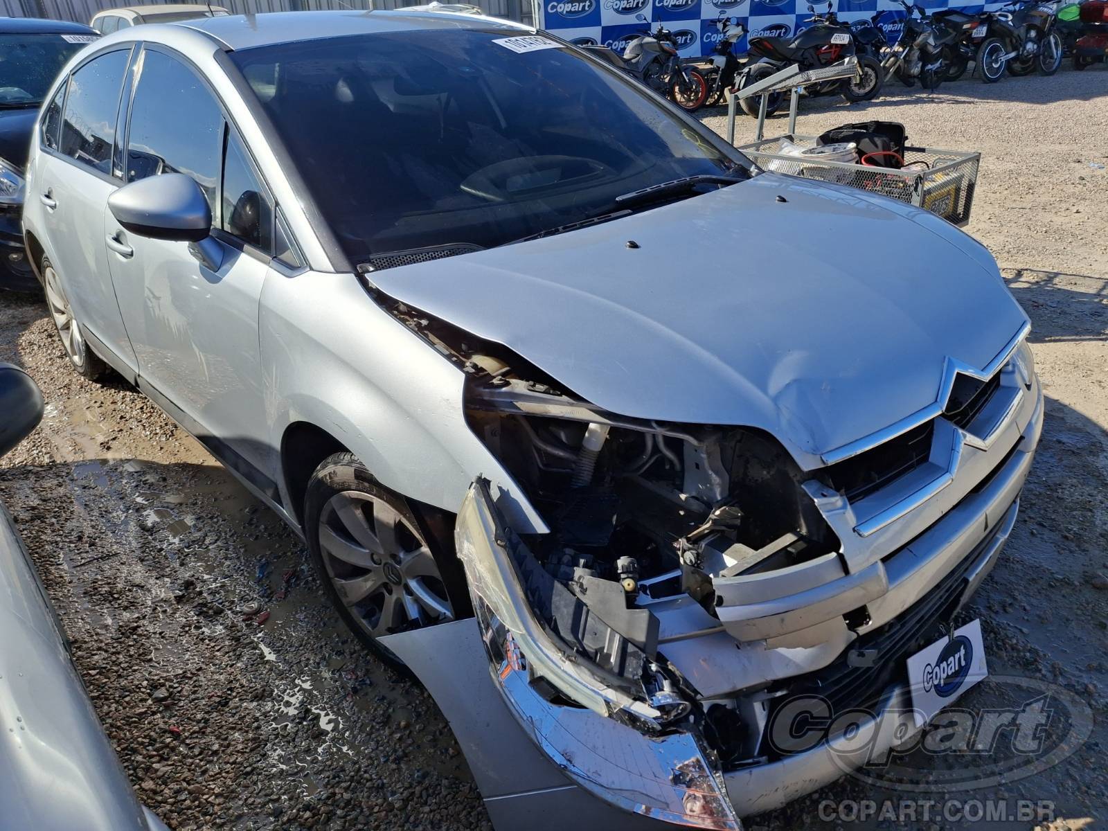 Veículo Peugeot C4 CITROEN C4 Exclusive 2.0 16V 2011 2012 em leilão