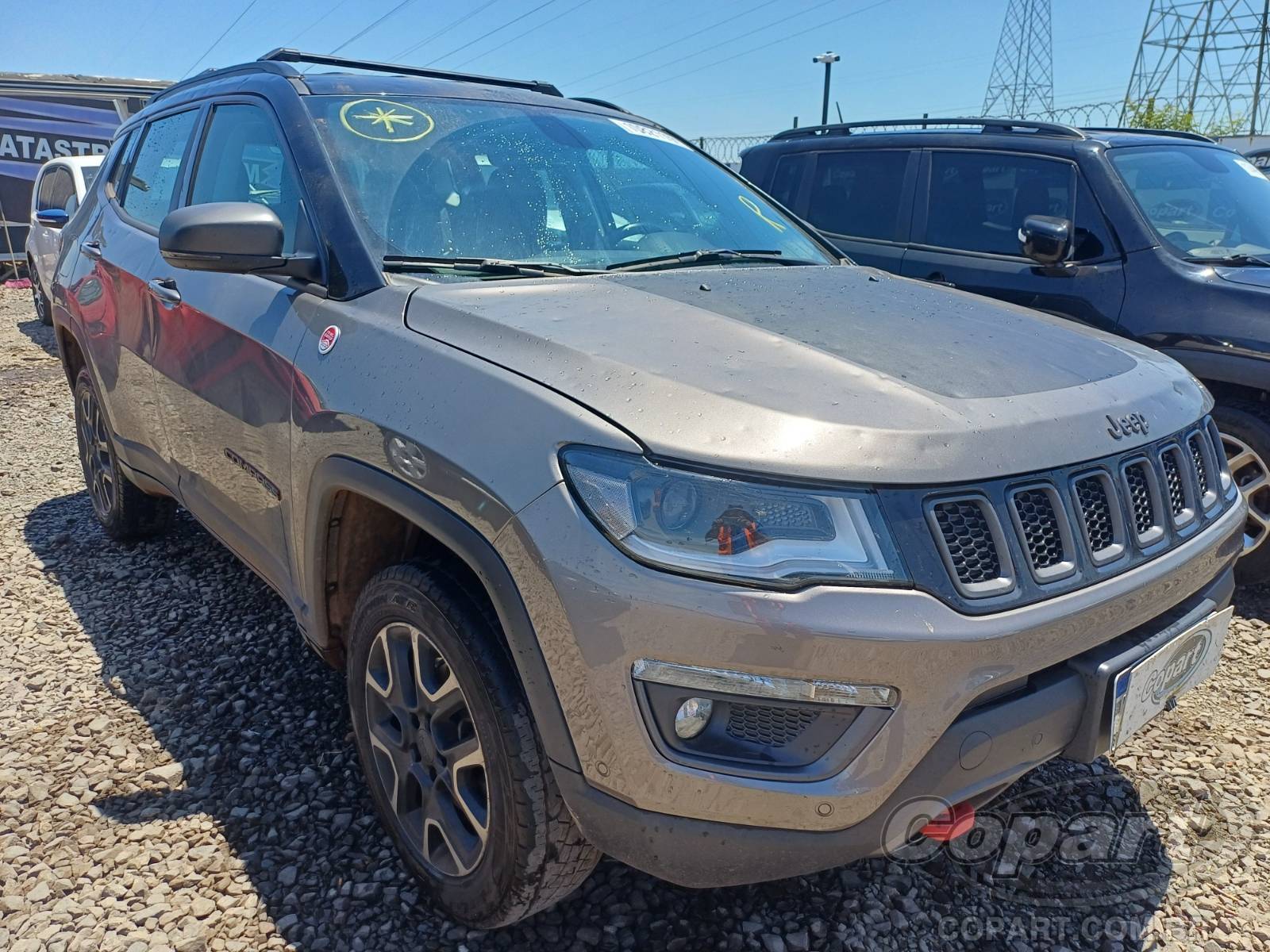 Veículo Fiat Compass JEEP COMPASS 2.0 MULTIJET TURBO DIESEL 2021 2021 em leilão