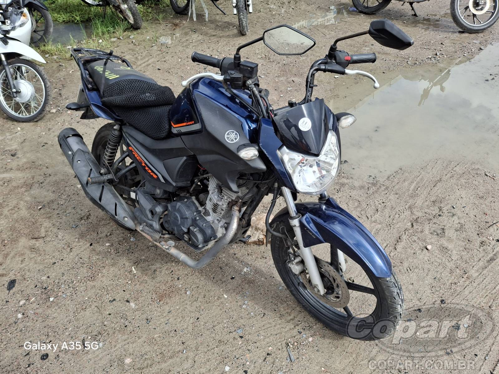 Veículo YAMAHA YBR Yamaha YBR 150 Factor ED UBS BlueFlex 2024 2024 em leilão