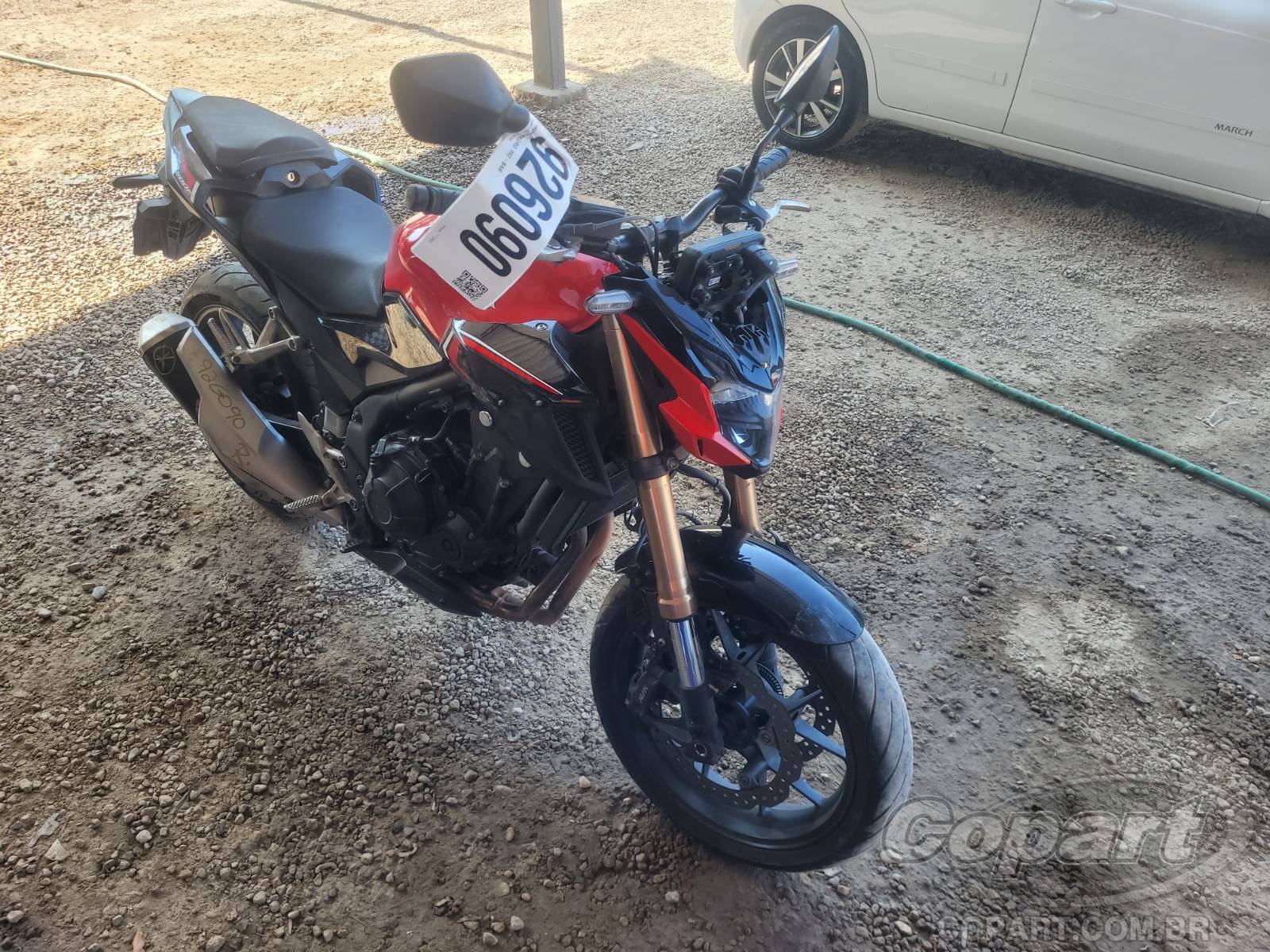 Honda CB 500 F ABS 2023 Média Monta Colisão