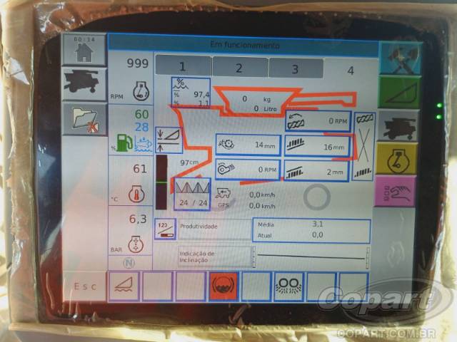 2021 MASSEY FERGUSON Colheitadeira MF 9895 