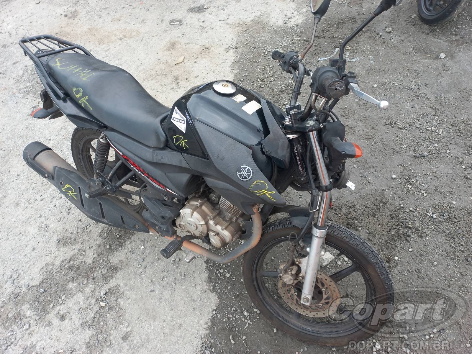 Veículo YAMAHA YBR 2018 YAMAHA YBR 150 FACTOR 2018 em leilão