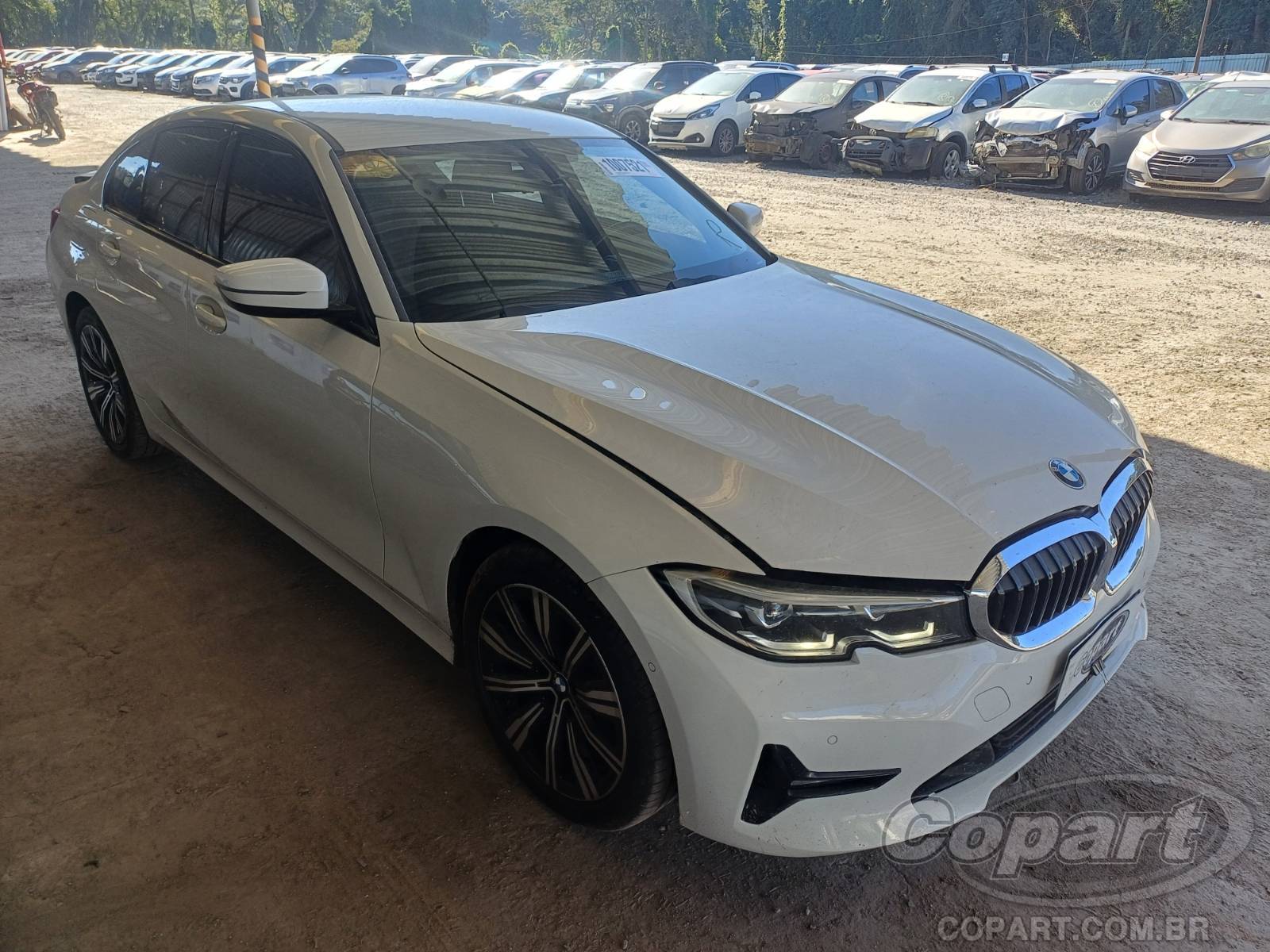 Veículo BMW Série 3 BMW SERIE 3 320i 2.0 16V Twin Turbo 2021 Gasolina 2021 em leilão