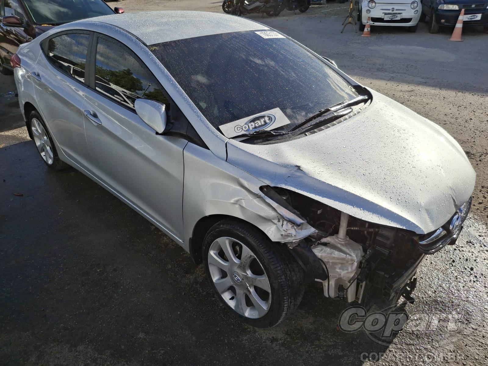 Veículo Hyundai Elantra HYUNDAI ELANTRA GLS 1.8 16V 2011 2012 em leilão