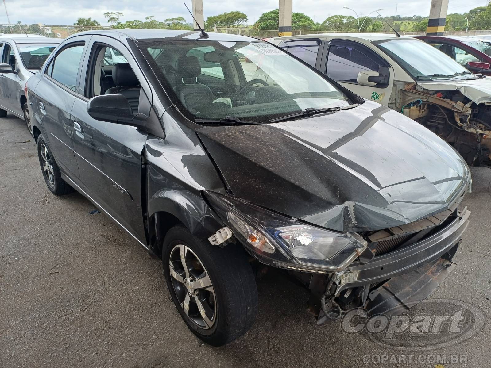 Veículo GM - Chevrolet Prisma Chevrolet Prisma LTZ 1.4 Eco 2019 Colisão Frontal 2019 em leilão