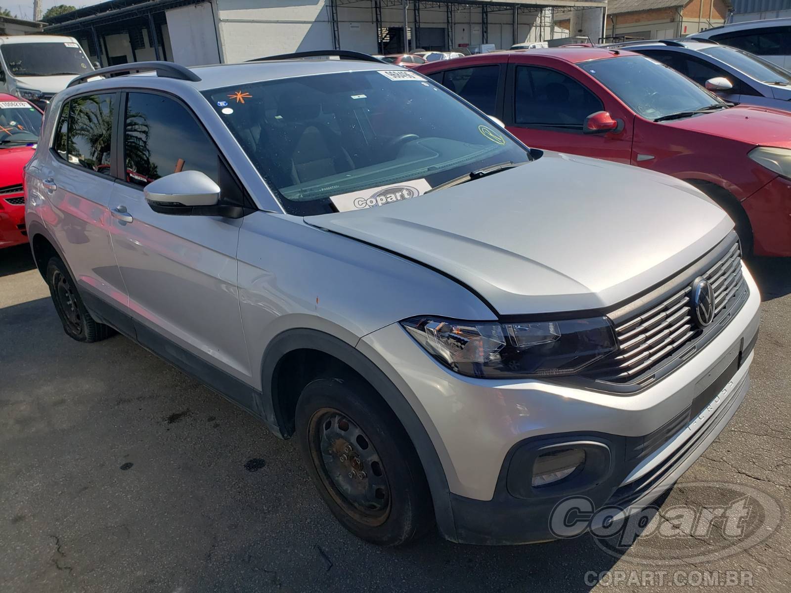 Veículo VW - VolksWagen T-Cross VOLKSWAGEN T-CROSS T-Cross Sense 200 AT 1.0 12V TSI Turbo 2022 2023 em leilão