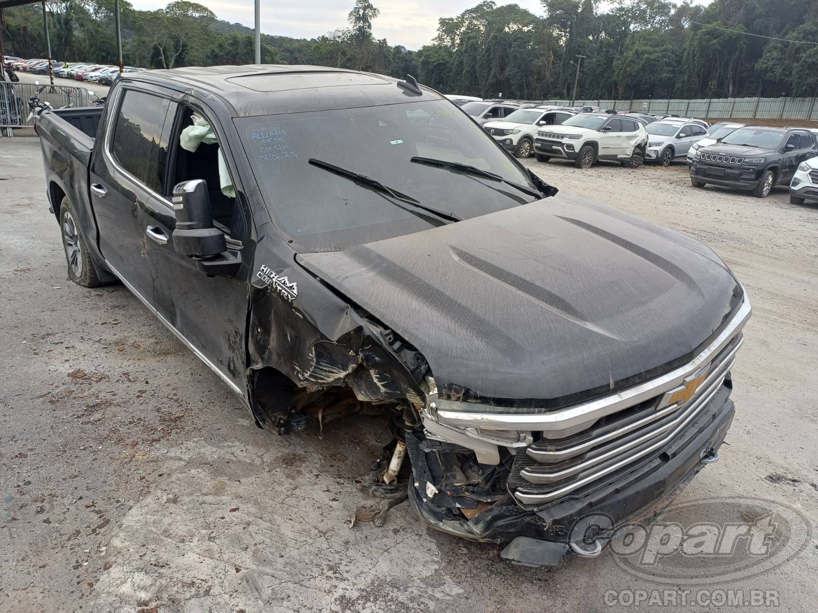 Veículo CHEVROLET Silverado Chevrolet Silverado High Country 5.3 V8 2024 2024 em leilão