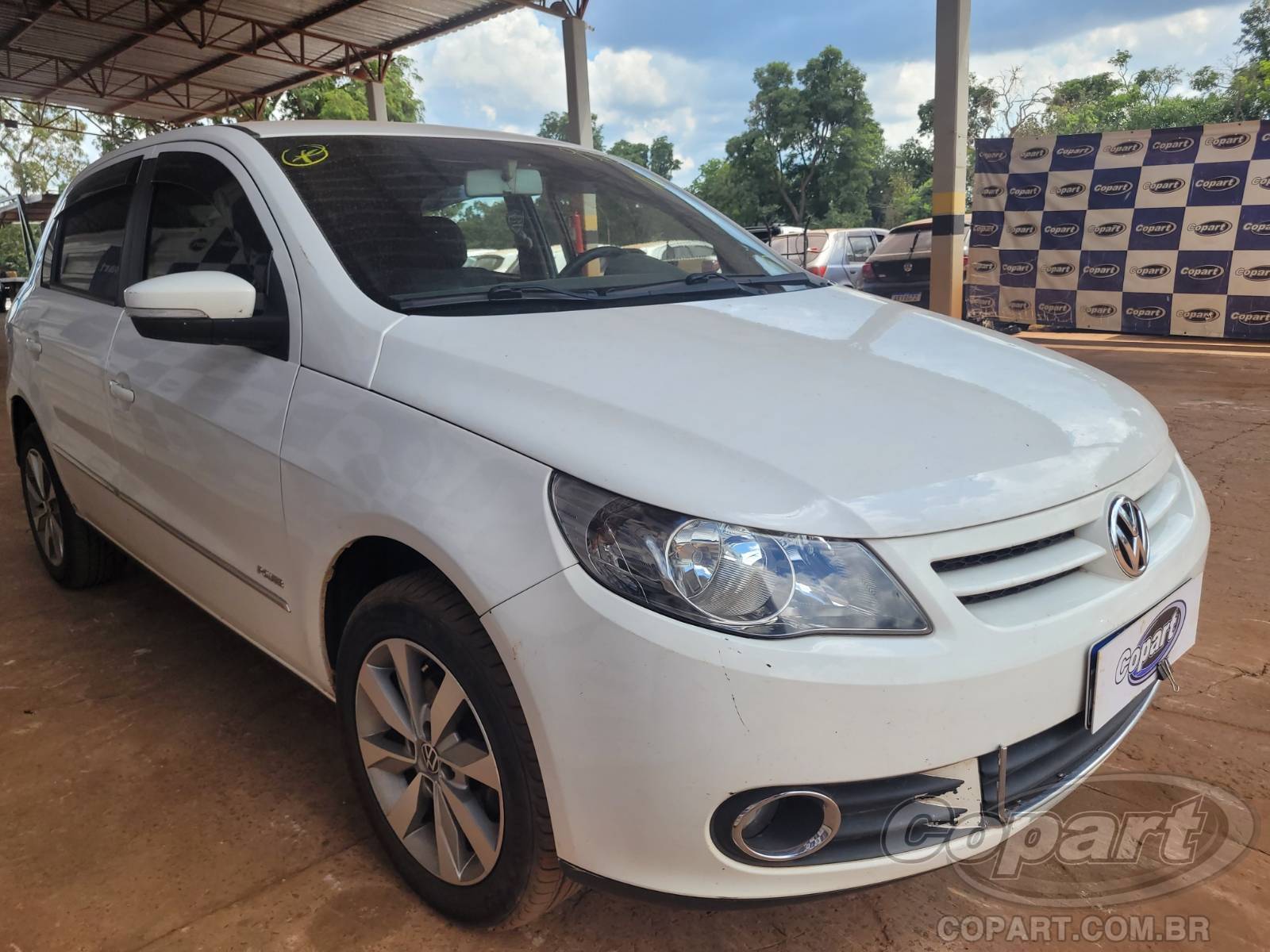 Veículo VW - VolksWagen Gol Volkswagen Gol Power 1.6 Total Flex 2013 Médio Dano Lateral 2013 em leilão