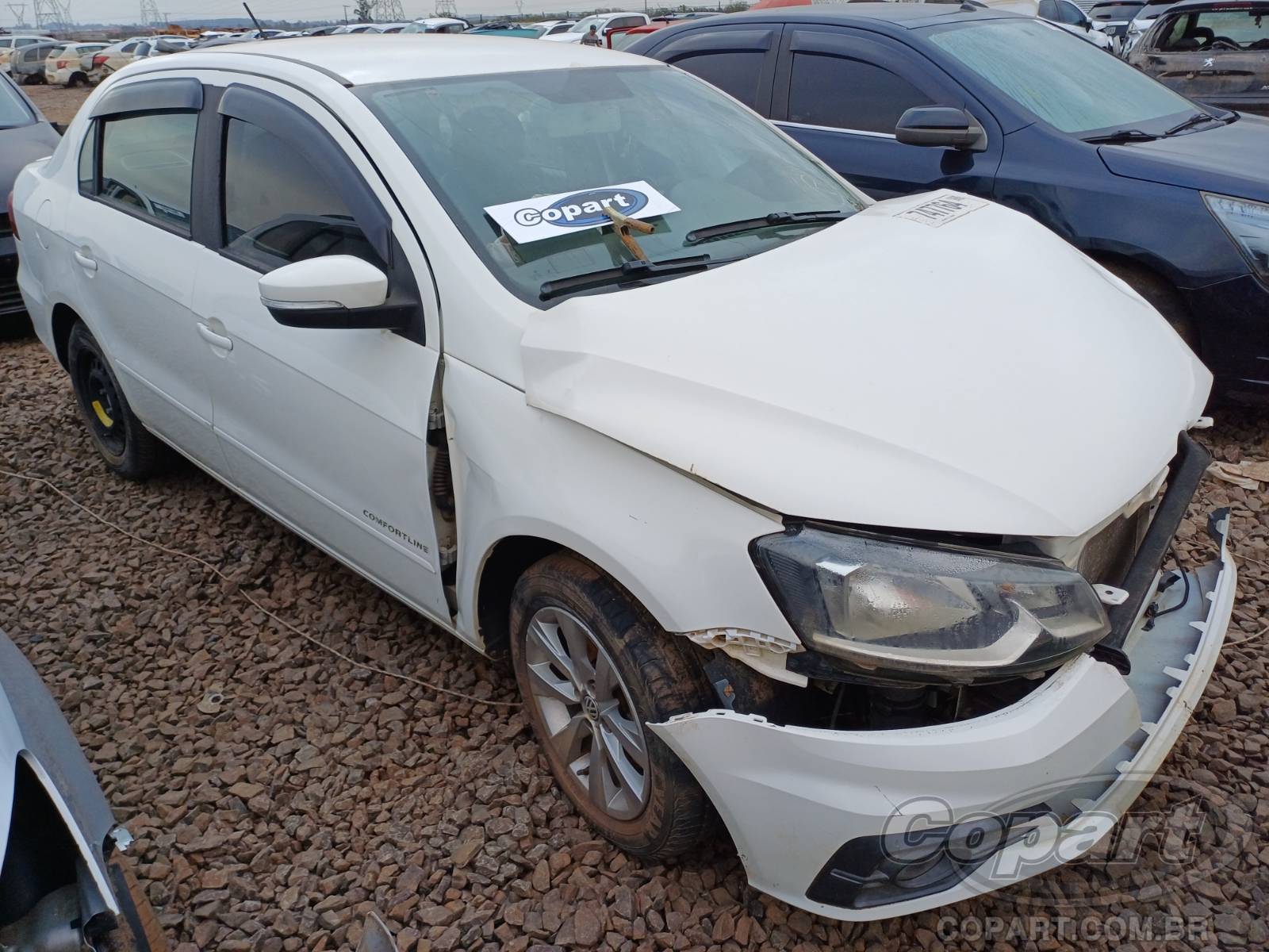 Veículo VW - VolksWagen Voyage 2017 VOLKSWAGEN VOYAGE COMFORTLINE 1.6 MSI 2017 em leilão