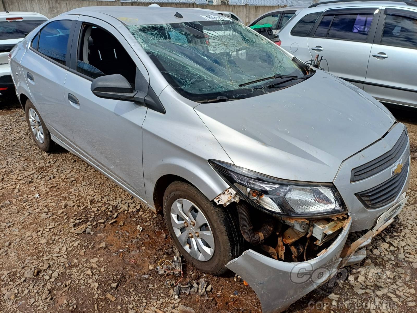 Chevrolet Prisma Joy 1.0 Eco 2019 Médio Dano