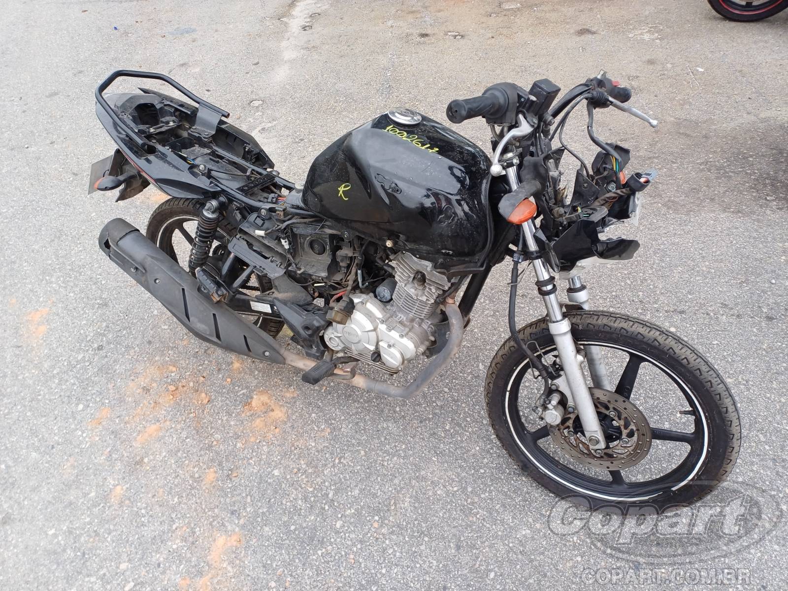 Veículo YAMAHA YBR 150 FACTOR 2016 YAMAHA YBR 150 FACTOR 2016 em leilão