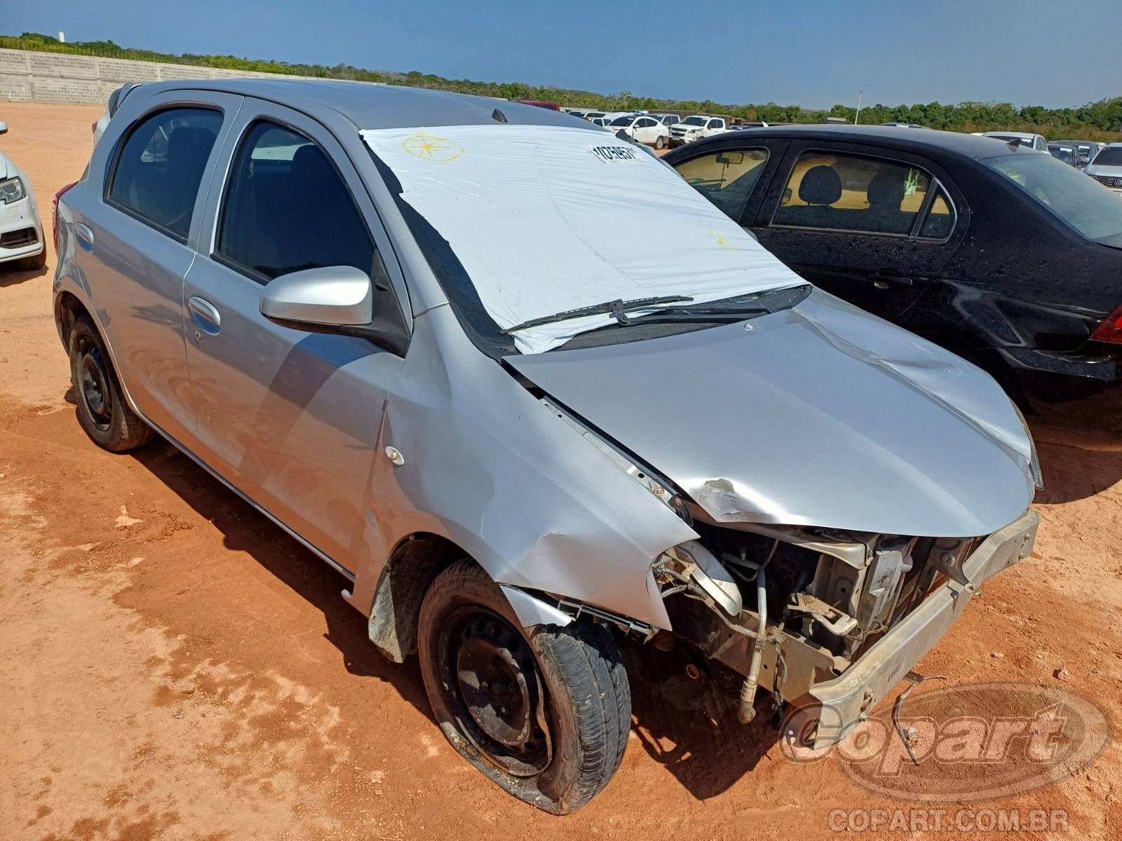 Veículo Toyota Etios Toyota Etios X 1.3 16V 2014 2014 em leilão