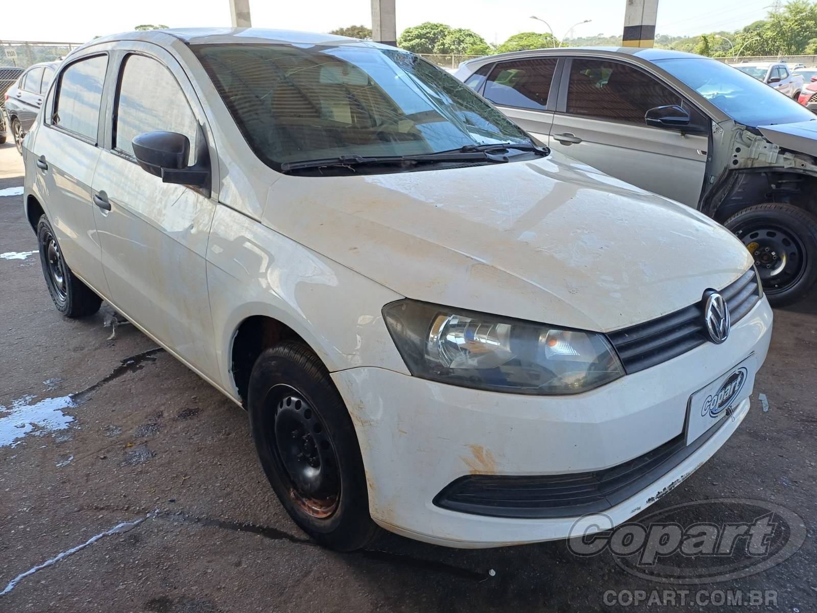 Veículo VW - VolksWagen Gol Volkswagen Gol City Novo 1.0 Total Flex 2013 Enchente Média Monta 2013 em leilão