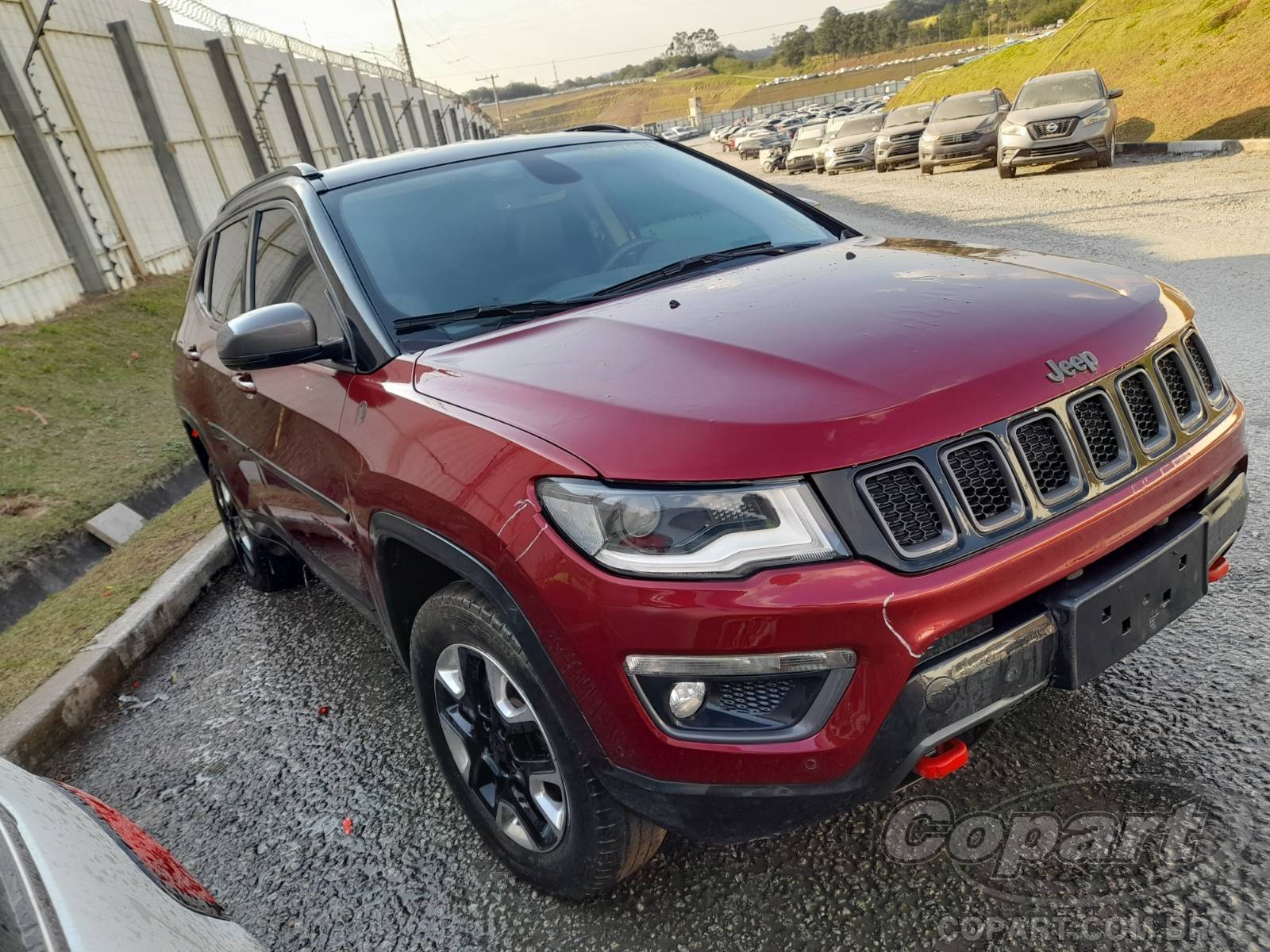 Veículo Fiat Compass JEEP COMPASS TRAILHAWK 2.0 DIESEL 2019 2019 em leilão