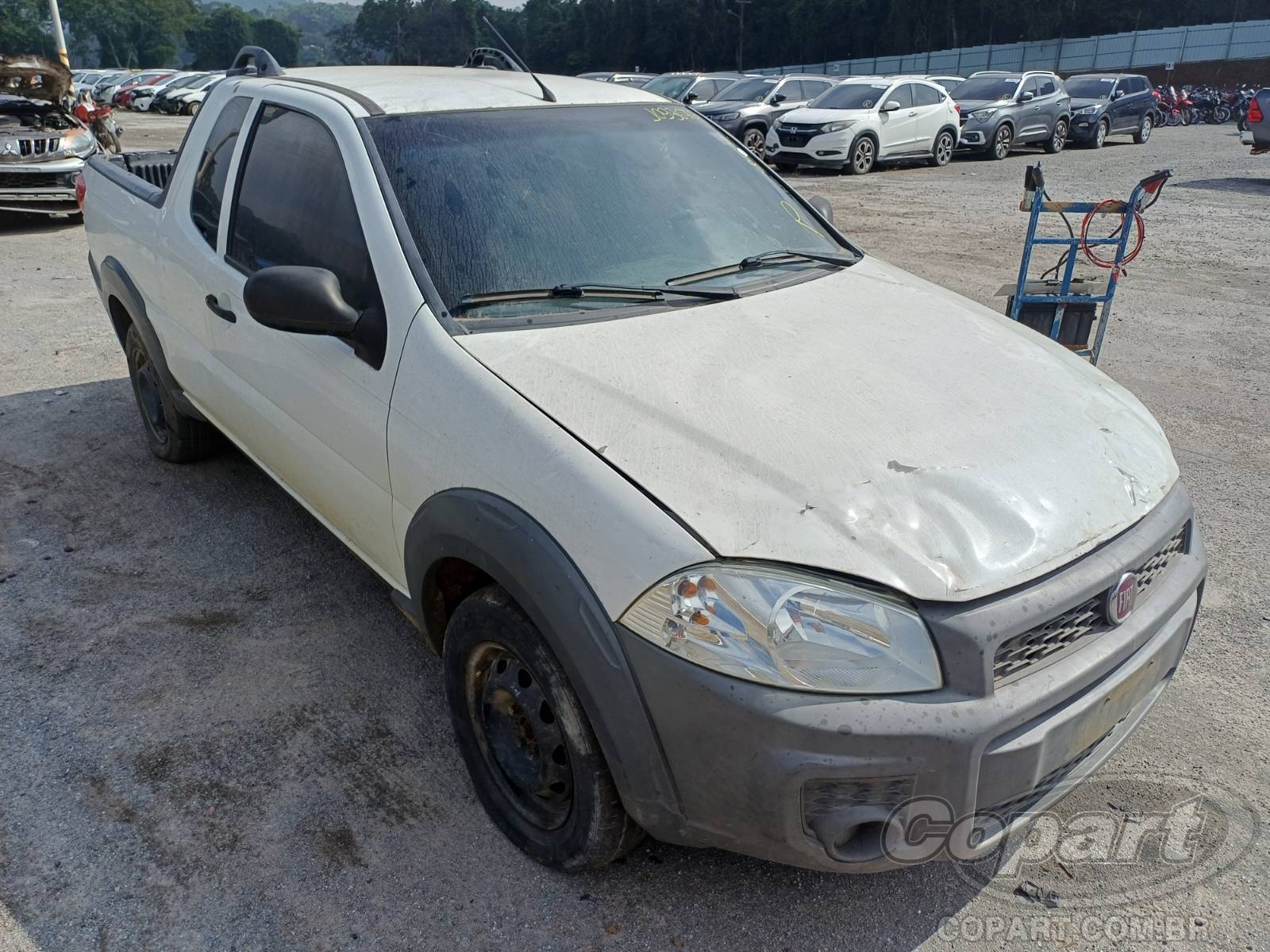 Veículo Fiat Strada FIAT STRADA CE 2020 Recuperável 2020 em leilão