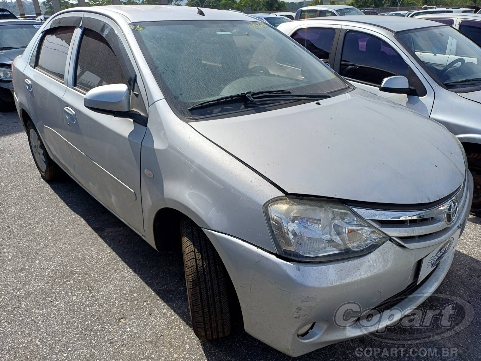 Veículo Toyota Etios Toyota Etios Seda XLS 1.5 16V 2014 2014 em leilão