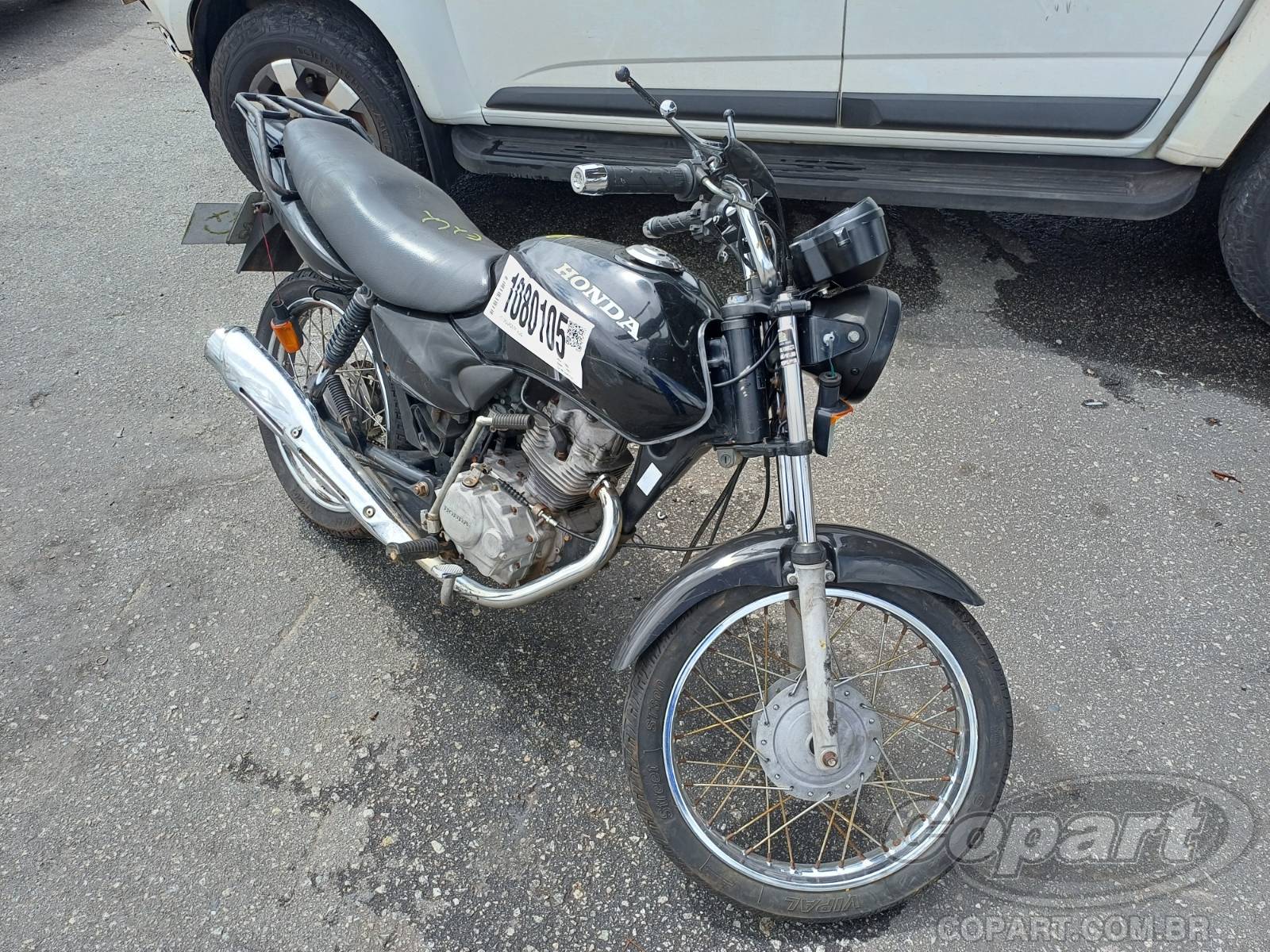 Veículo HONDA CG 125 HONDA CG 125 2007 2007 em leilão