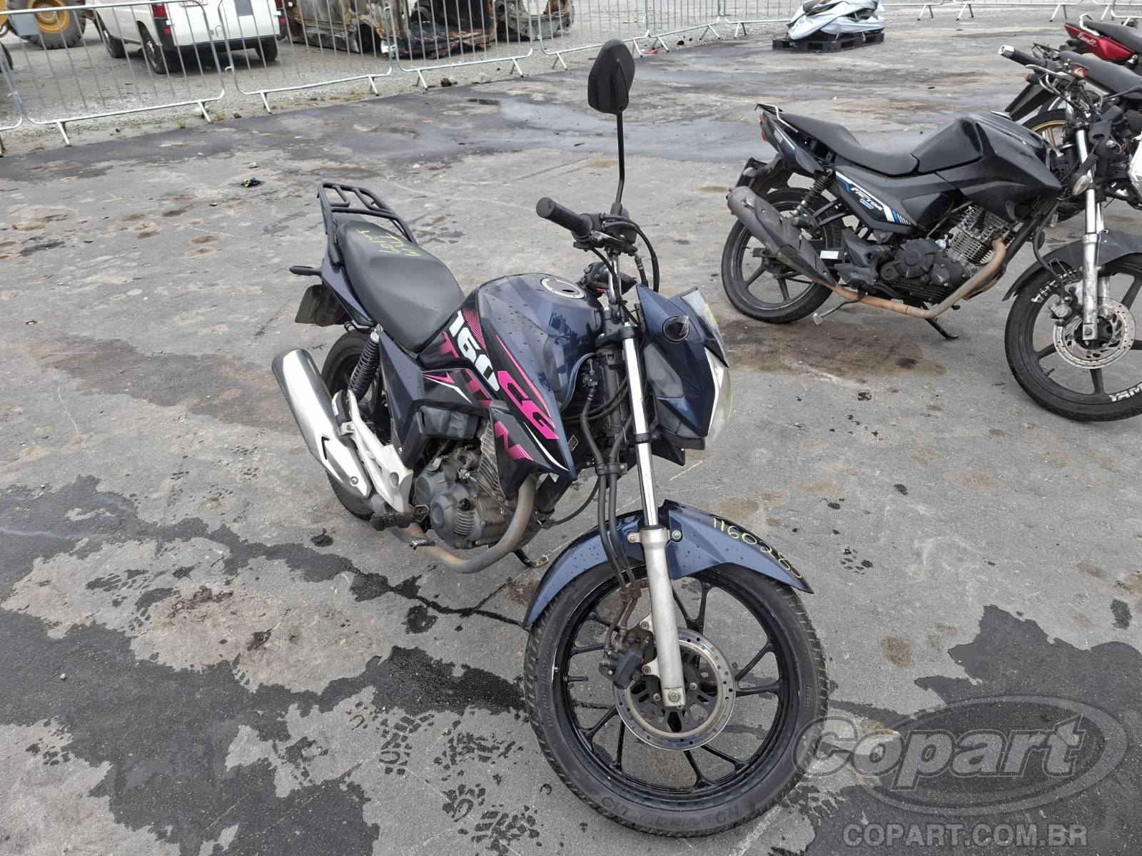 2020 HONDA CG 160 — leilão em Itaquaquecetuba/SP