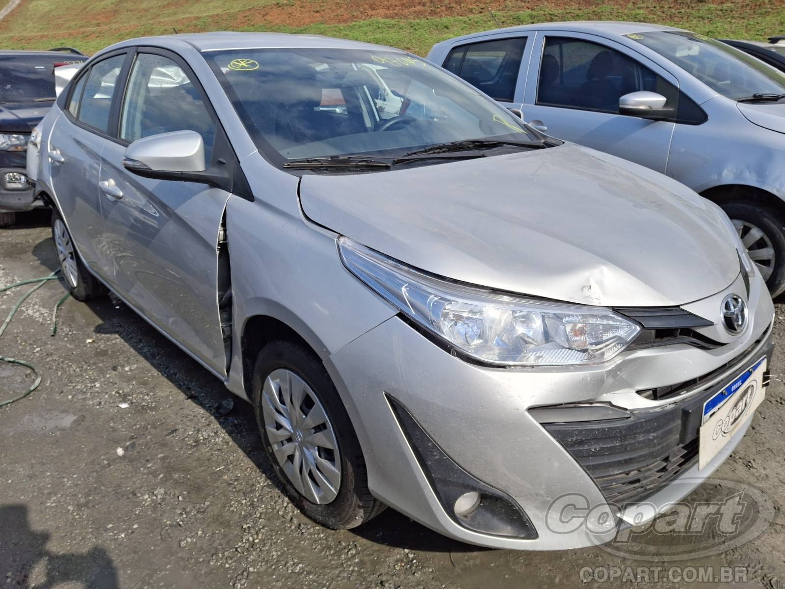 Veículo Toyota YARIS SEDA TOYOTA YARIS SEDA XL LIVE CVT 1.5 16V DUAL VVT-I 2021 2022 em leilão