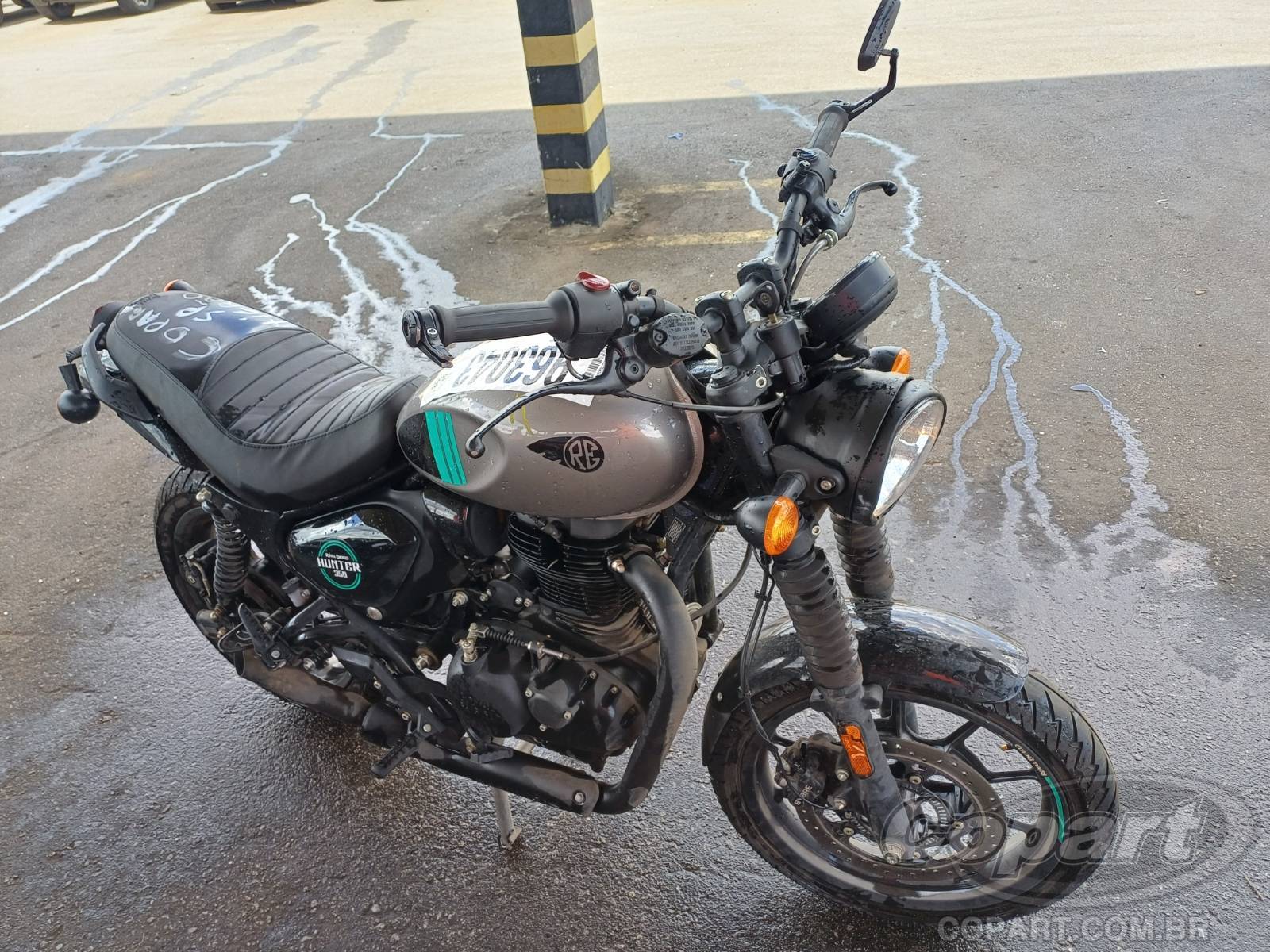 Veículo Royal Enfield Hunter Royal Enfield Hunter 350 2025 Média Monta 2025 em leilão