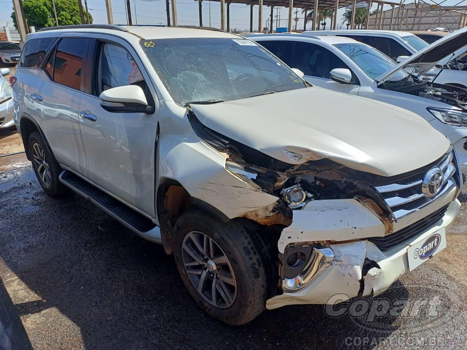 Veículo Toyota Hilux SW4 TOYOTA HILUX SW4 SRX 2.8 D-4D Turbo 2017 2017 em leilão