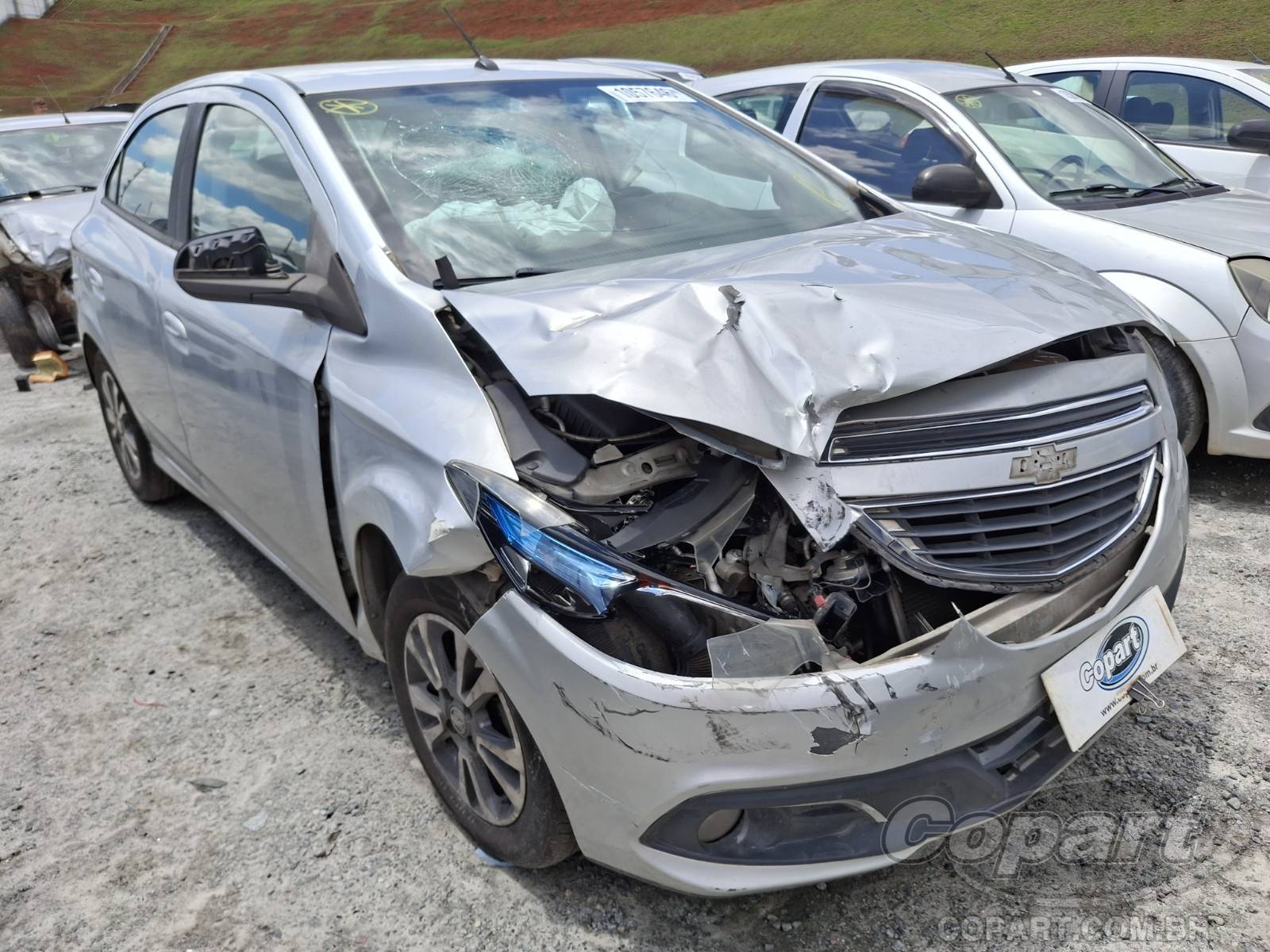 Veículo GM - Chevrolet Onix 2016 CHEVROLET ONIX LTZ AT6 1.4 SPE FLEXIVEL ALCOOL/GASOLINA 2016 em leilão