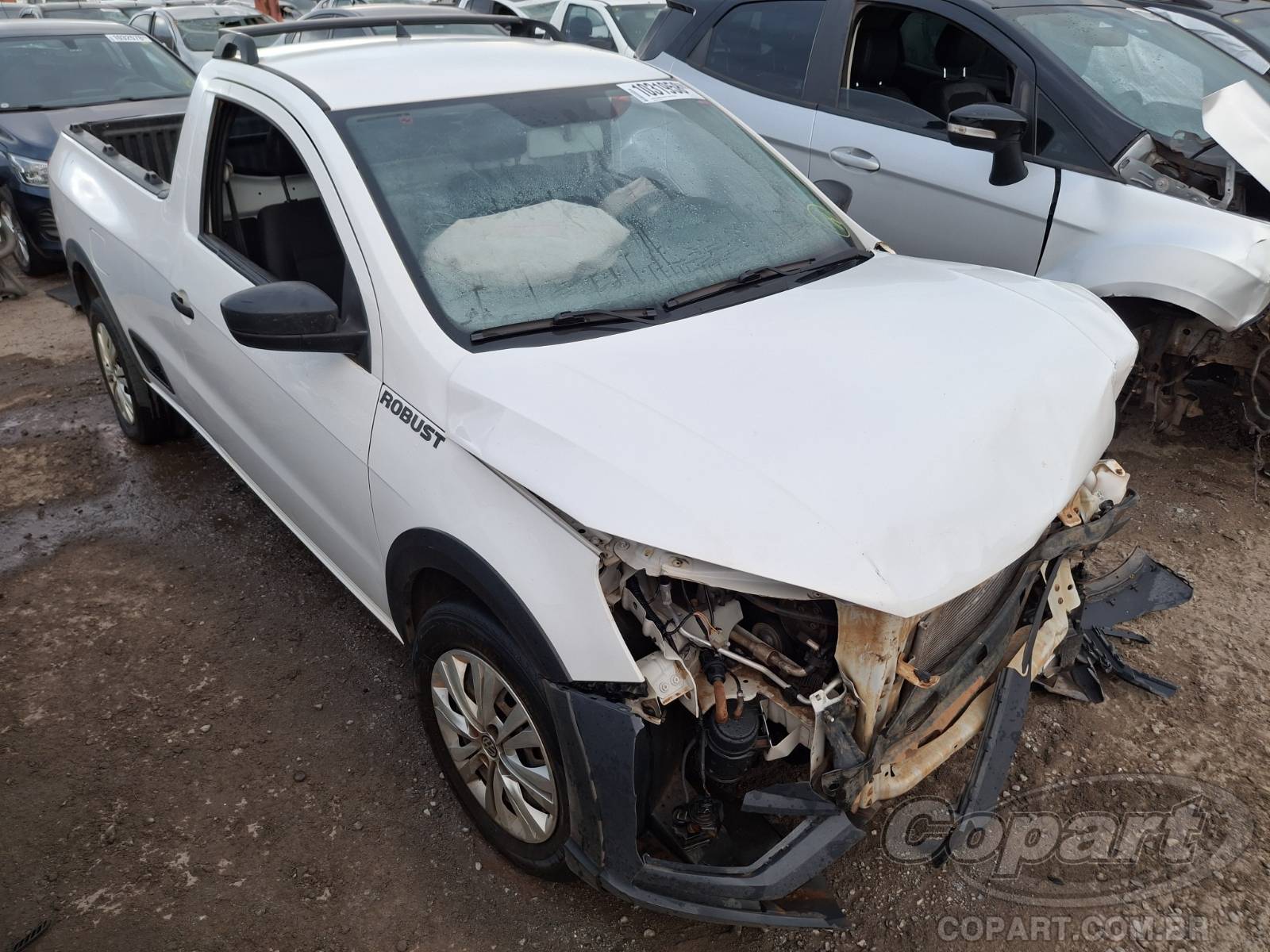 Veículo VW - VolksWagen Saveiro VOLKSWAGEN SAVEIRO Robust 1.6 MSI 2020 2020 em leilão