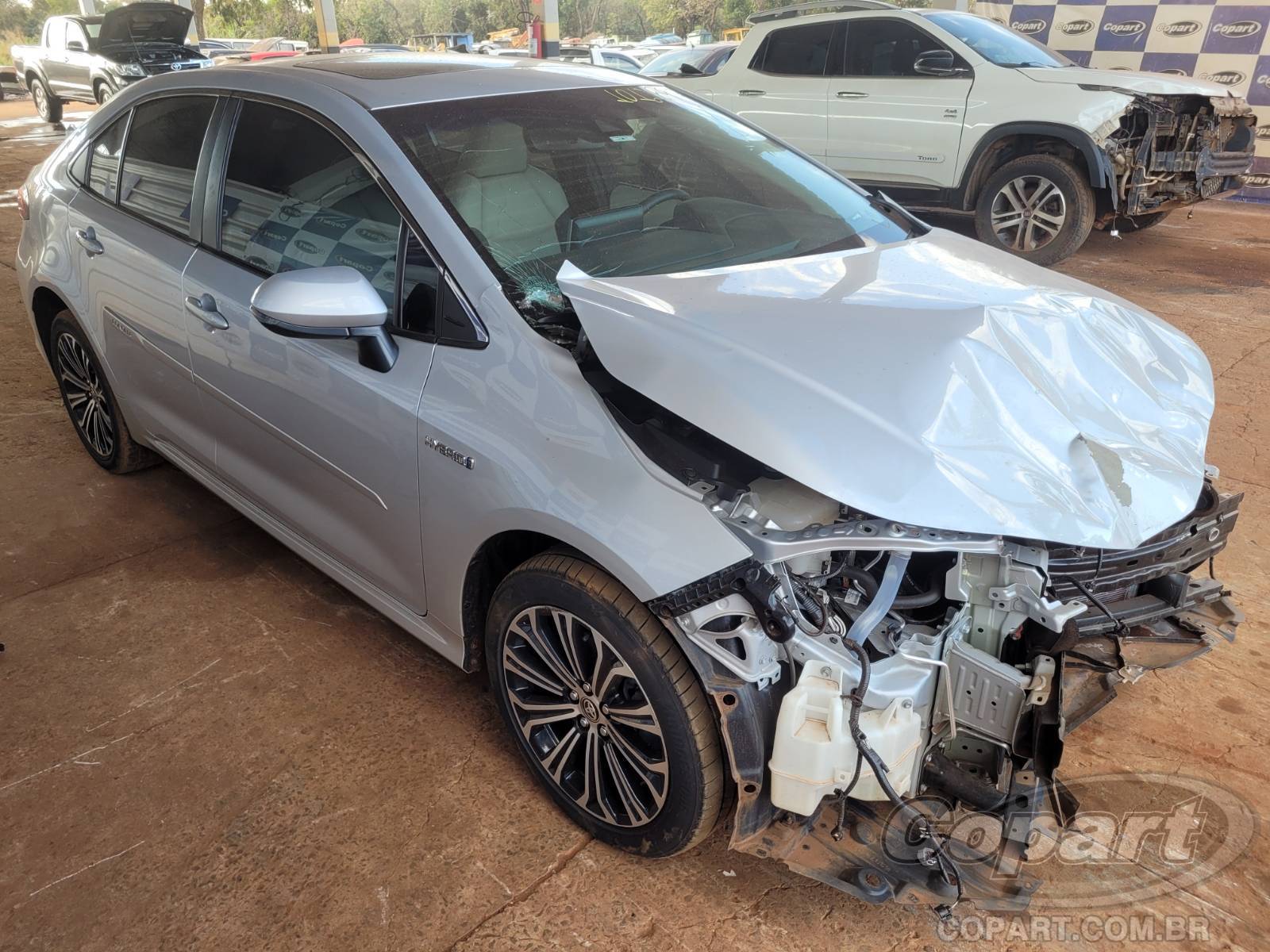 Veículo Toyota Corolla 2023 TOYOTA COROLLA Altis Hybrid Premium Pack 1.8 16V DUAL VVT-i 2023 em leilão