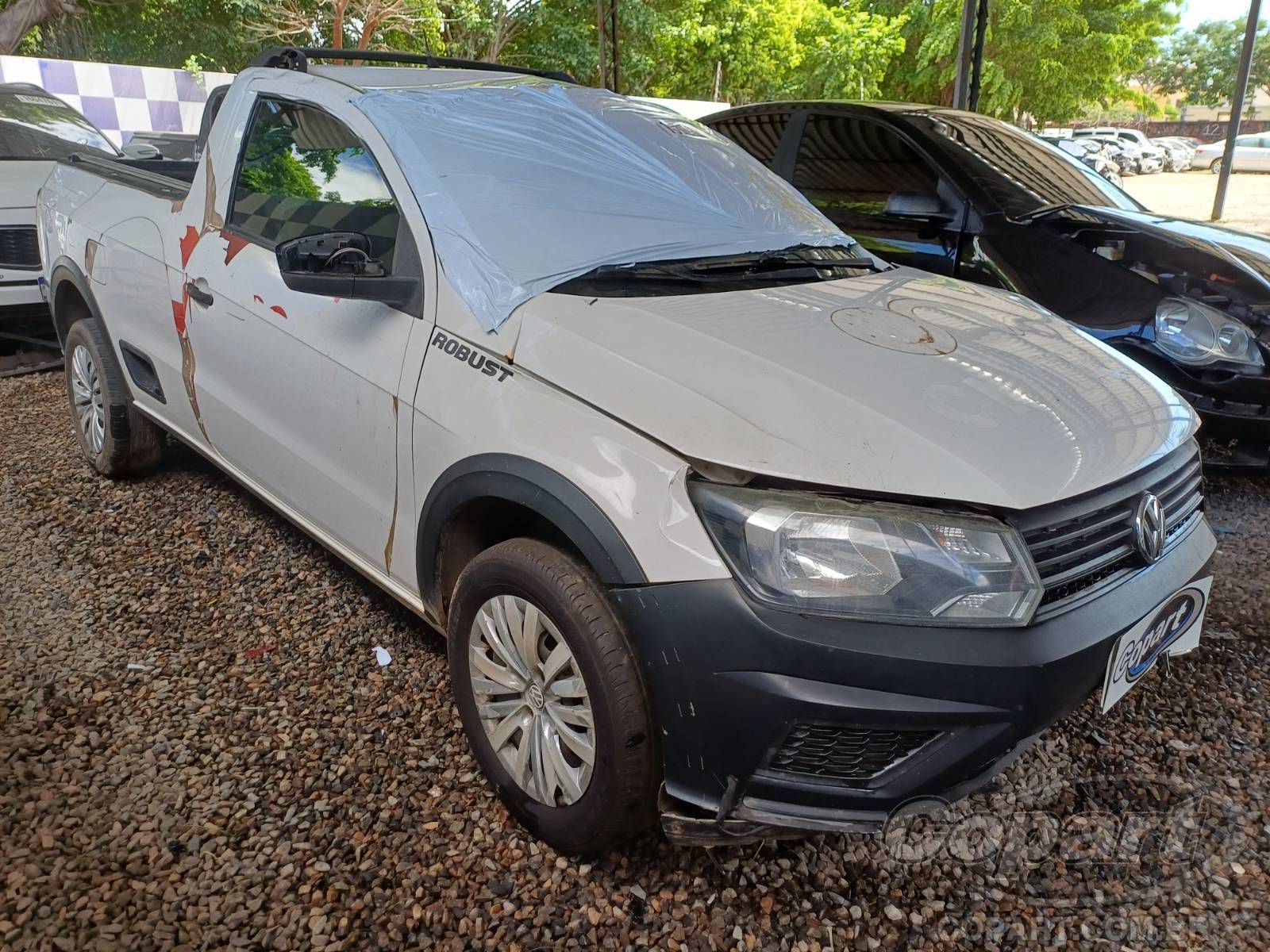 Veículo VOLKSWAGEN Saveiro VOLKSWAGEN SAVEIRO Robust 1.6 MSI 2019 2019 em leilão