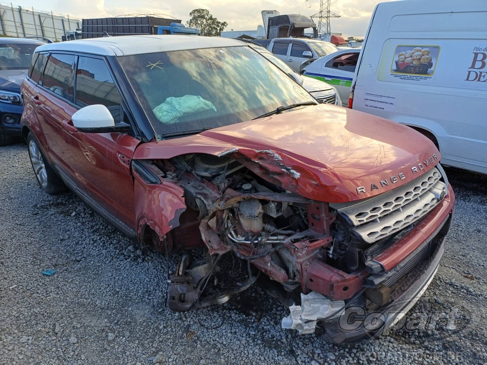 Veículo Land Rover RANGE ROVER LAND ROVER RANGE ROVER EVOQUE 2014 2014 em leilão