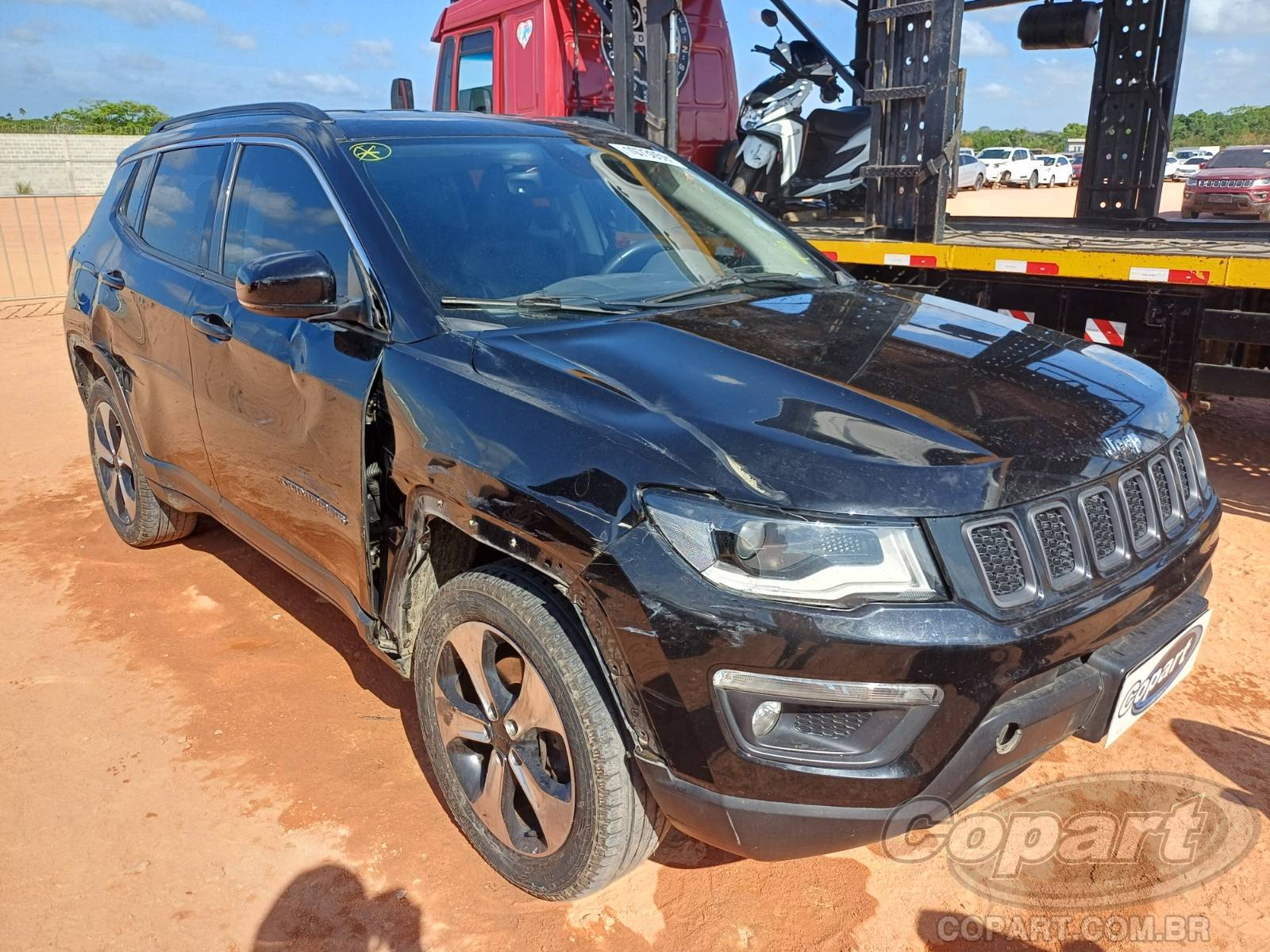 Veículo Fiat Compass Jeep Compass Longitude 2.0 MultiJet Turbo 2018 2018 em leilão