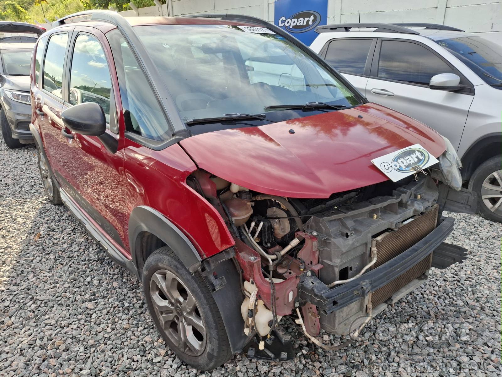 Veículo Citroën AIRCROSS Citroen Aircross Live 1.6 16V VVT 2018 Pequena Monta 2018 em leilão