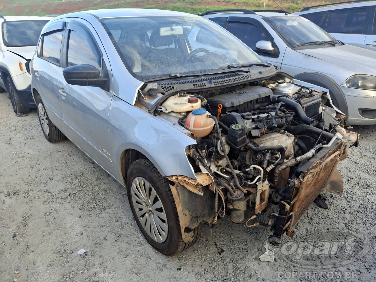 Veículo VW - VolksWagen Gol Volkswagen Gol City Novo 1.0 Total Flex 2014 Colisão Média Monta 2014 em leilão