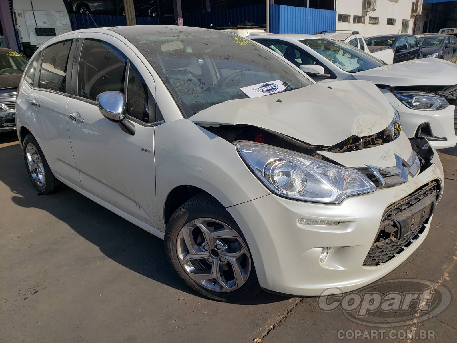 Veículo Citroën C3 Citroen C3 Exclusive 1.6 16V VVT 2013 Pequena Monta 2013 em leilão