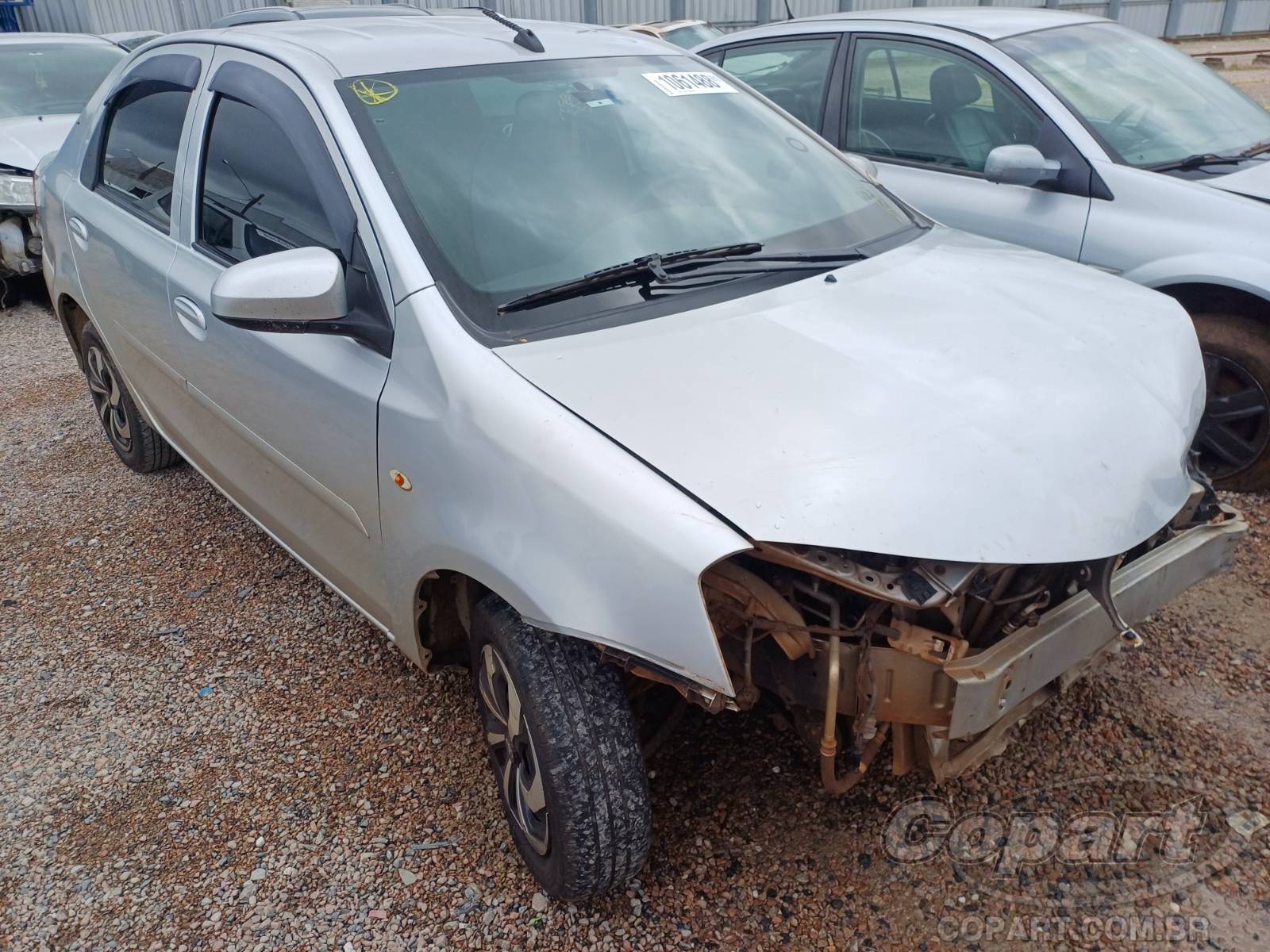 Veículo Toyota Etios Toyota Etios Seda X 1.5 16V Dual VVT-i 2018 2018 em leilão