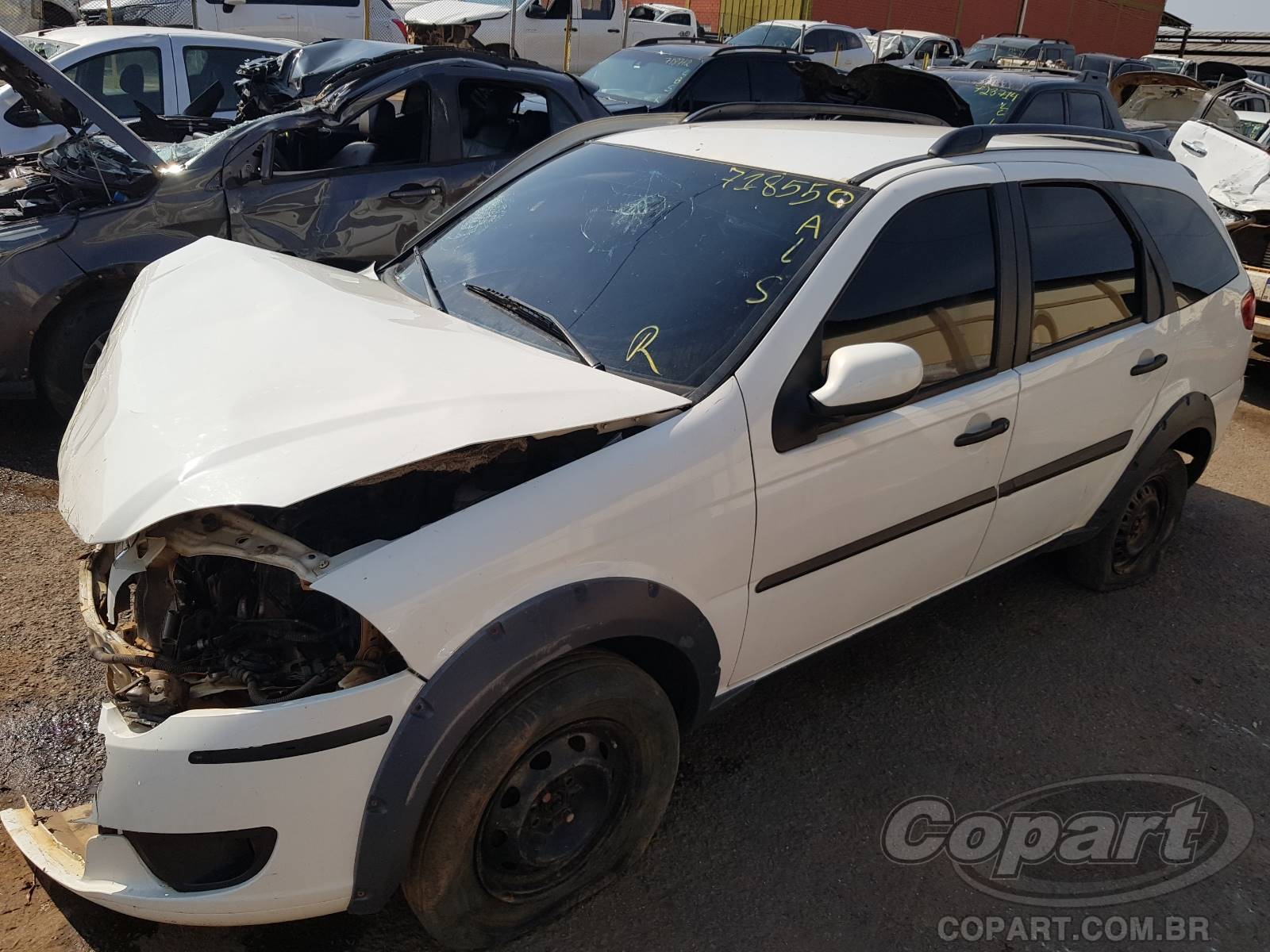 2014 FIAT PALIO WEEKEND — leilão em Goiânia/GO (foto 2)