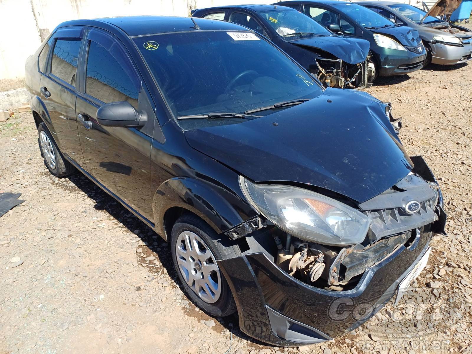 Veículo Ford Fiesta Ford Fiesta Sedan Flex 1.0 2012 Colisão Média Monta 2012 em leilão